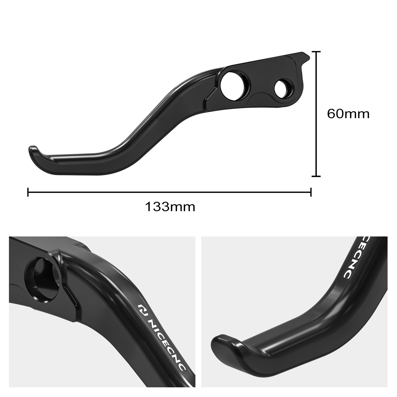 Two-Finger Short Clutch Lever For KTM 1290 Super Adventure R / S 2021-2024