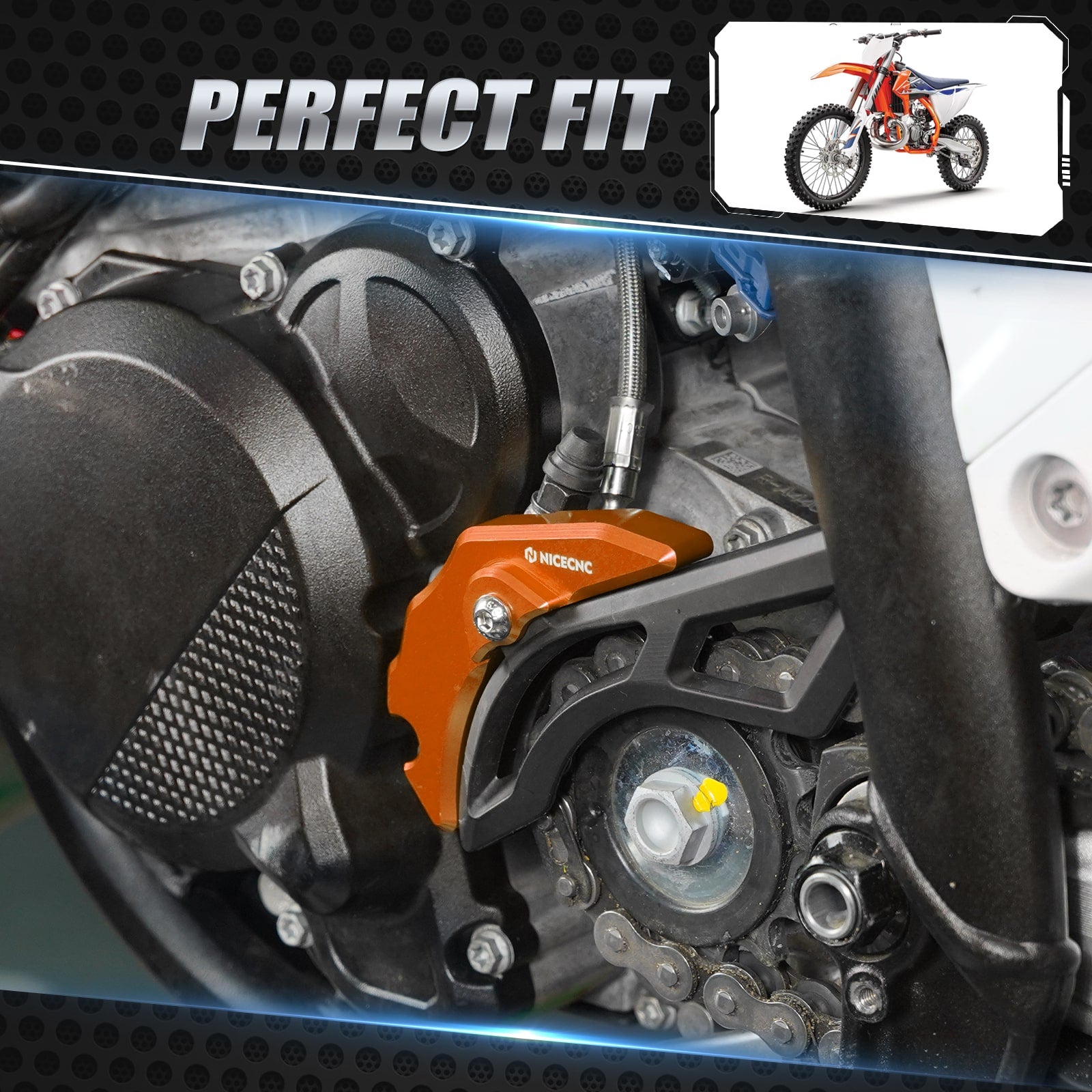 Clutch Slave Cylinder Cover Protector Guard For KTM Husqvarna  GasGas 250 300 2023-2024