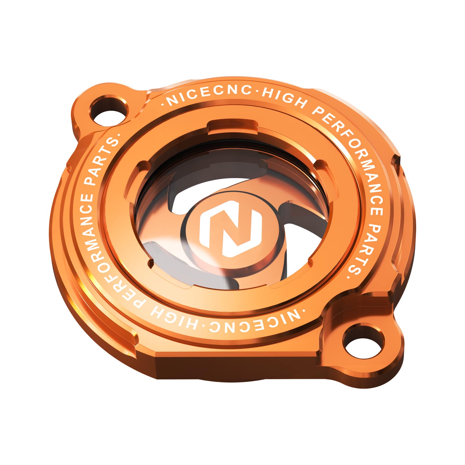 Transparent Oil Filter Cover Cap For KTM 250-625 950 Adv/Super Enduro 990 Adv/Super Duke
