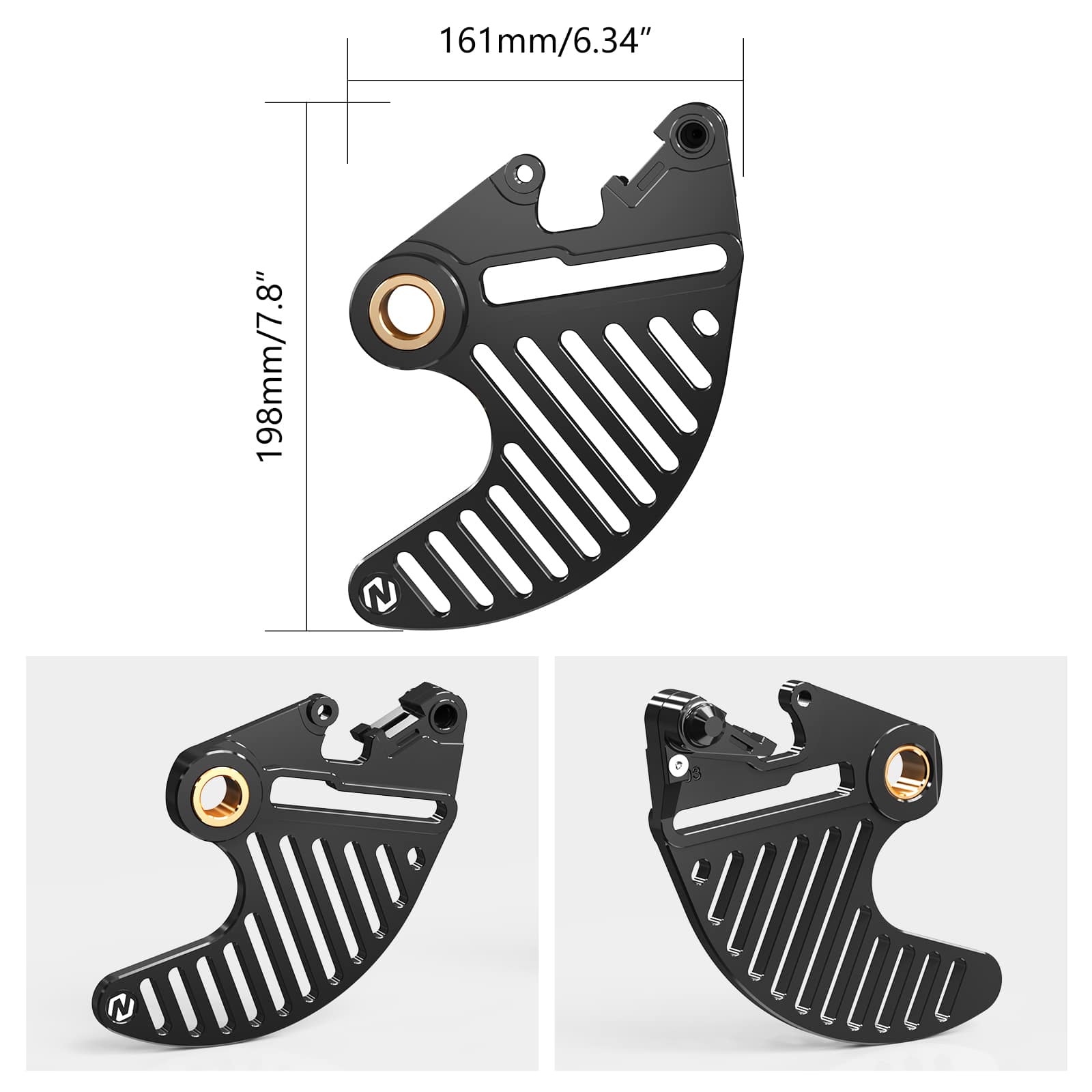 Rear Brake Disc Guard Protector For KTM 125-530 XCW/XCF-W/EXC/SX 2004-2024 HUSQVARNA GAS GAS