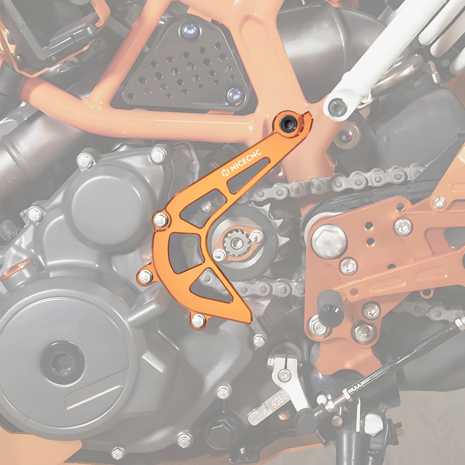 KTM 390 Adv Duke Chain Guide Sprocket Protector Case Saver