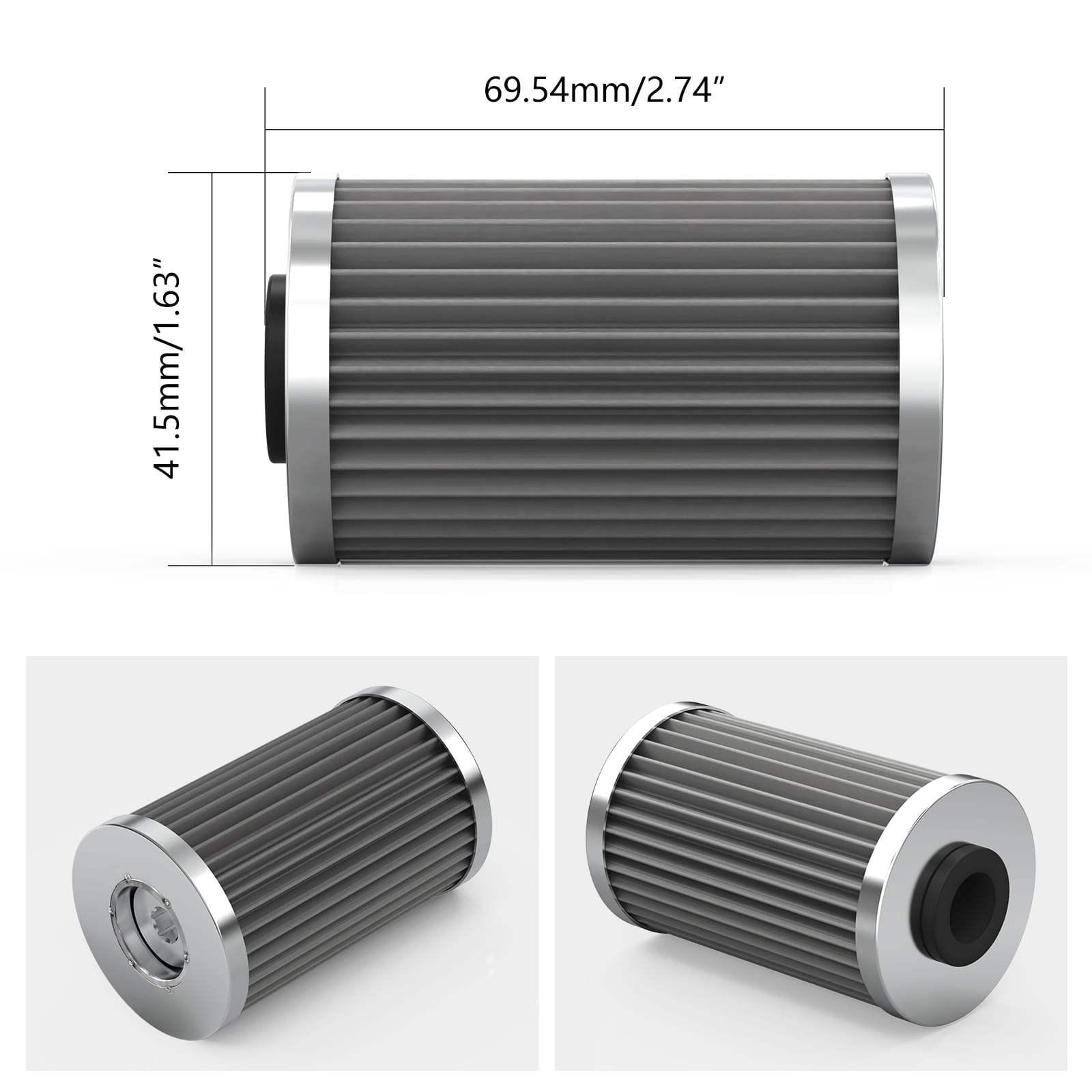 Magnetic Oil Filter for KTM 690 DUKE/ Enduro/R SMC/R 08-23 390 DUKE RC ADV 11-24 Husqvarna 701 16-23 GasGas 700 SM/ES 22-23