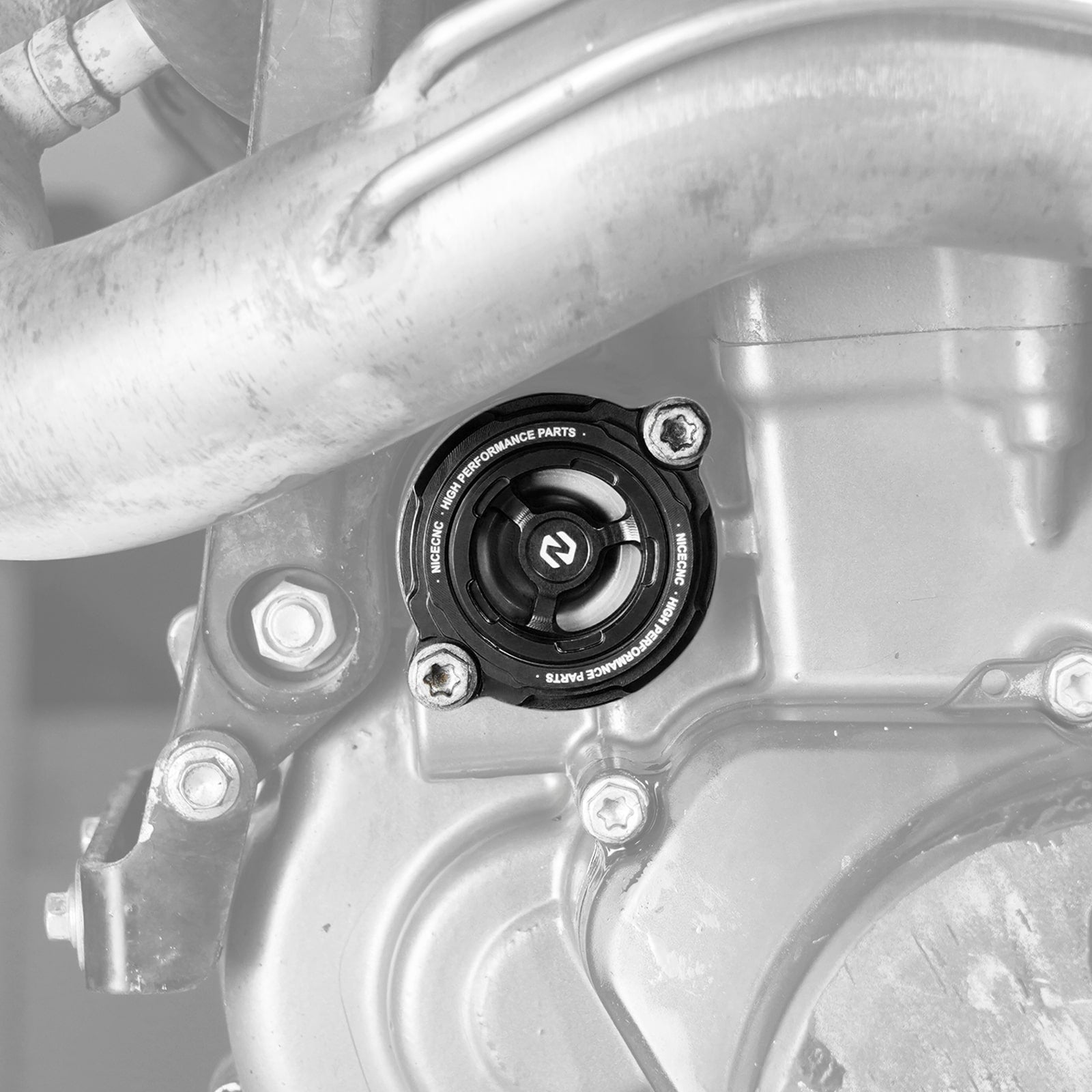 Clear Oil Filter Cover For Husqvarna 701 Enduro Supermoto Norden 901 FE 450 501