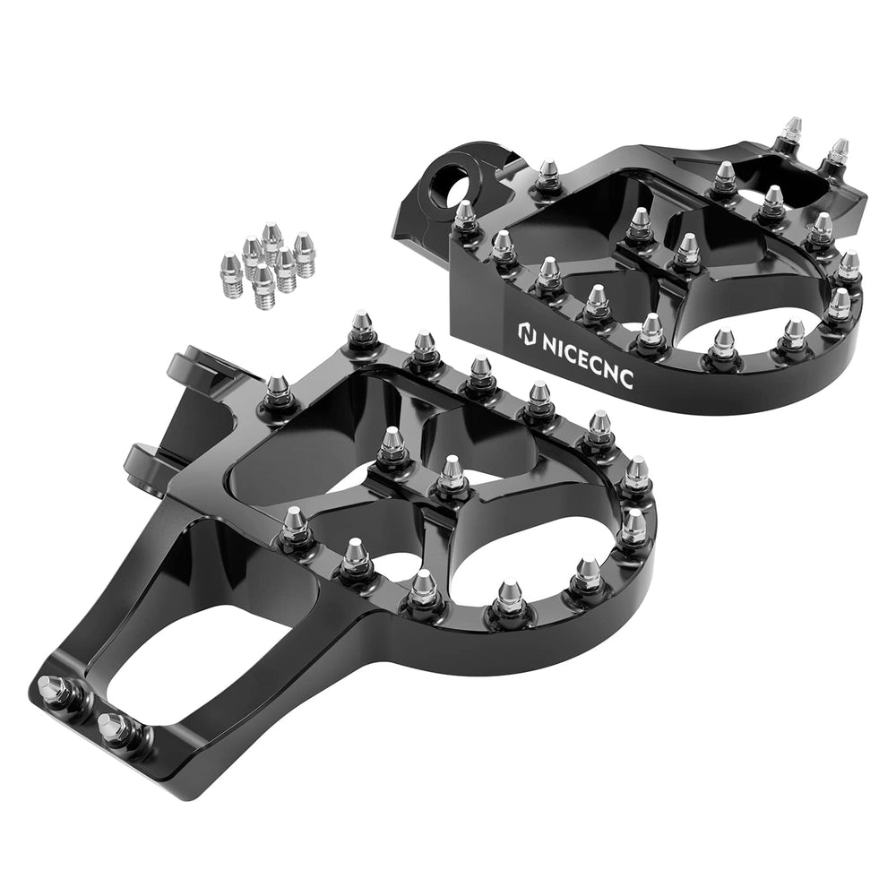 CNC-Fußrasten Für KTM 690–1290 Adventure, Supermoto, SMC, EXC & Husqvarna – 6061 Aluminium, Eloxiert, Breite 62 Mm, Länge 107 Mm