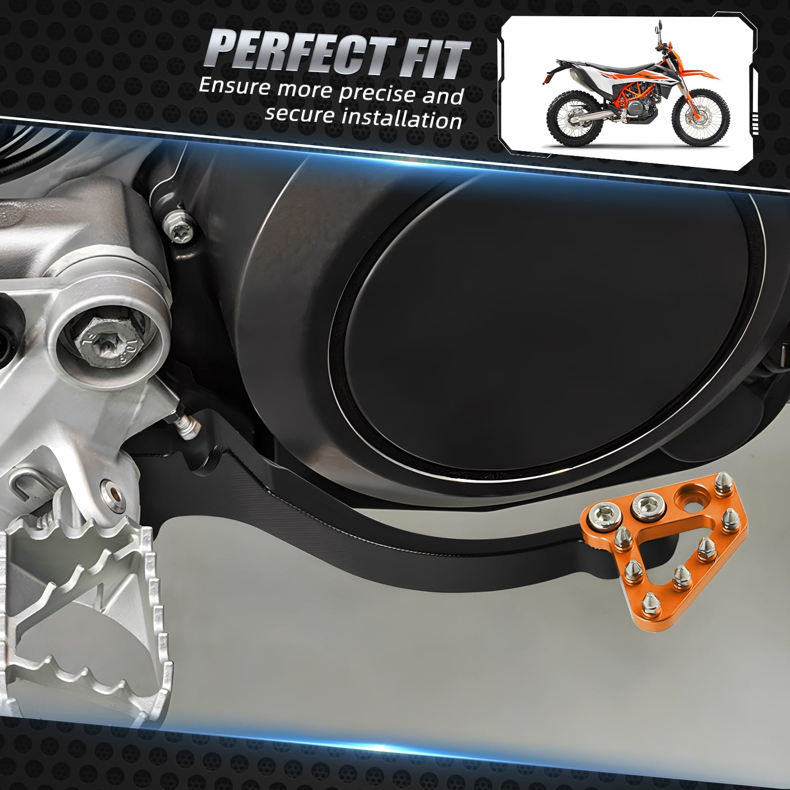 Rear Brake Pedal Lever + Gear Shift Lever Set For KTM 690 Enduro R 2014-2018