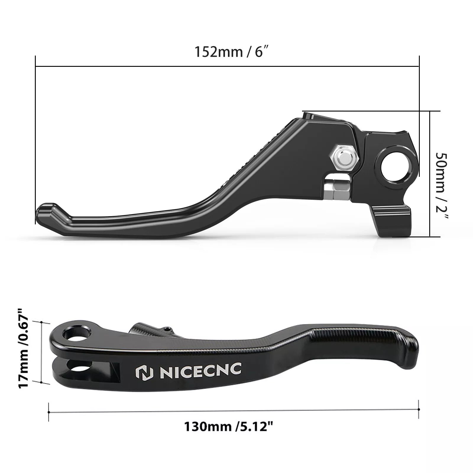 Shorty Brake Clutch Lever Set For KTM 690 Enduro SMC R 2014-2023