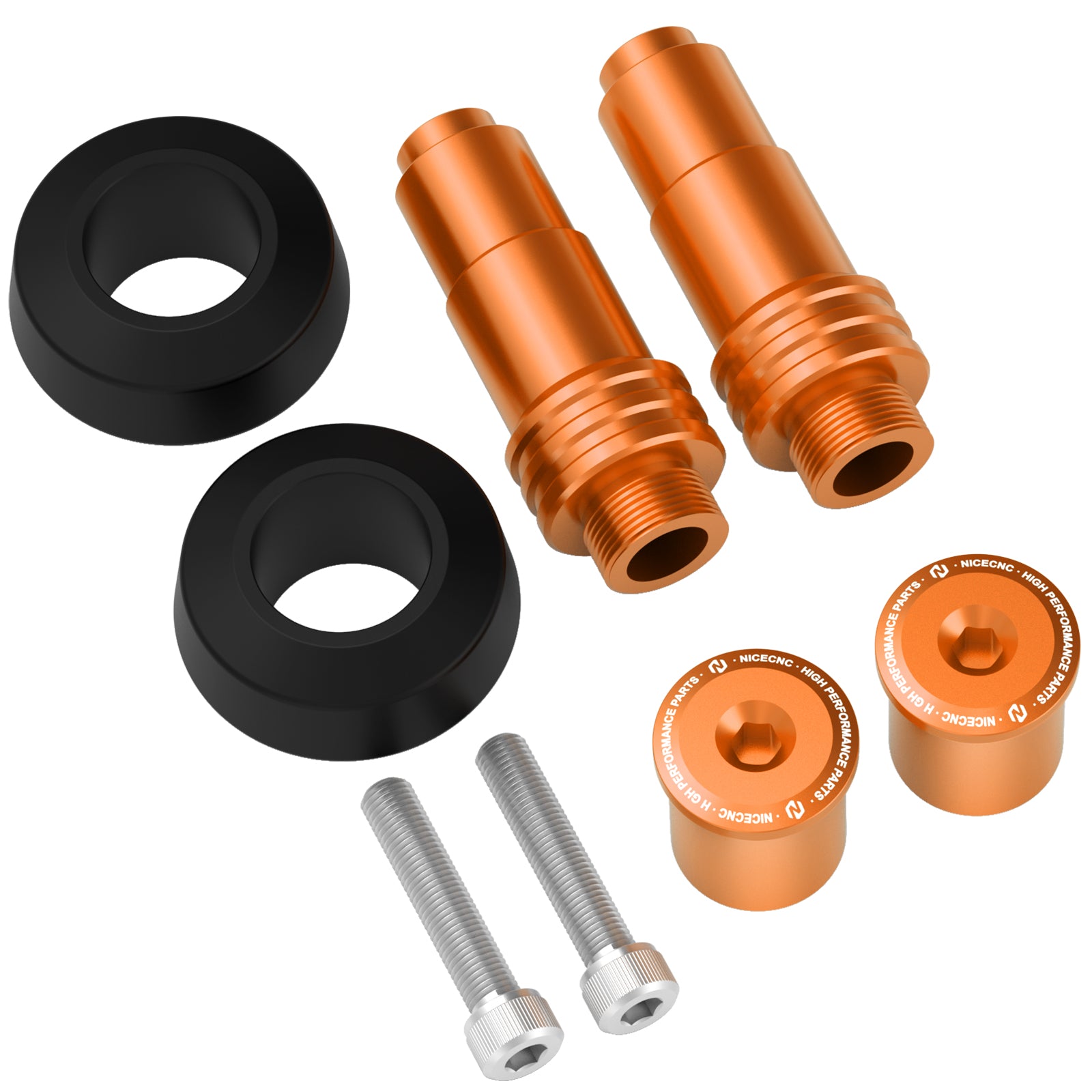 Crash Mushrooms Frame Sliders Guard Kit For KTM 690 Enduro SMC R 2008-2024