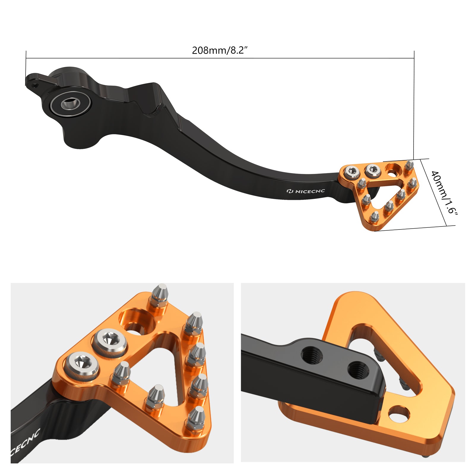 Adjustable Rear Brake Pedal Lever For Husqvarna 701 Enduro Supermoto 16-19