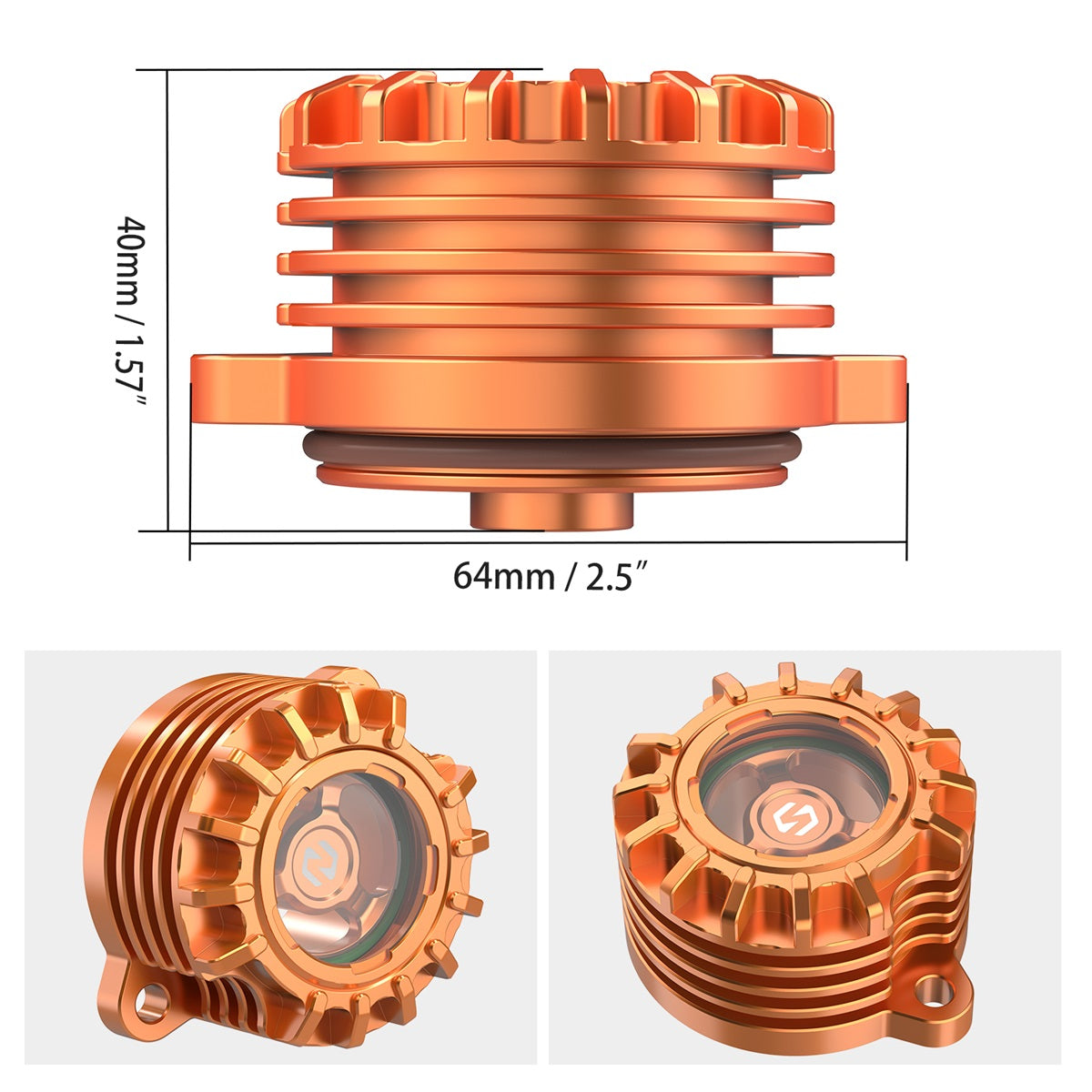 Transparent Oil Filter Cover For KTM 690 Enduro SMC Supermoto R Gas Gas ES SM 700