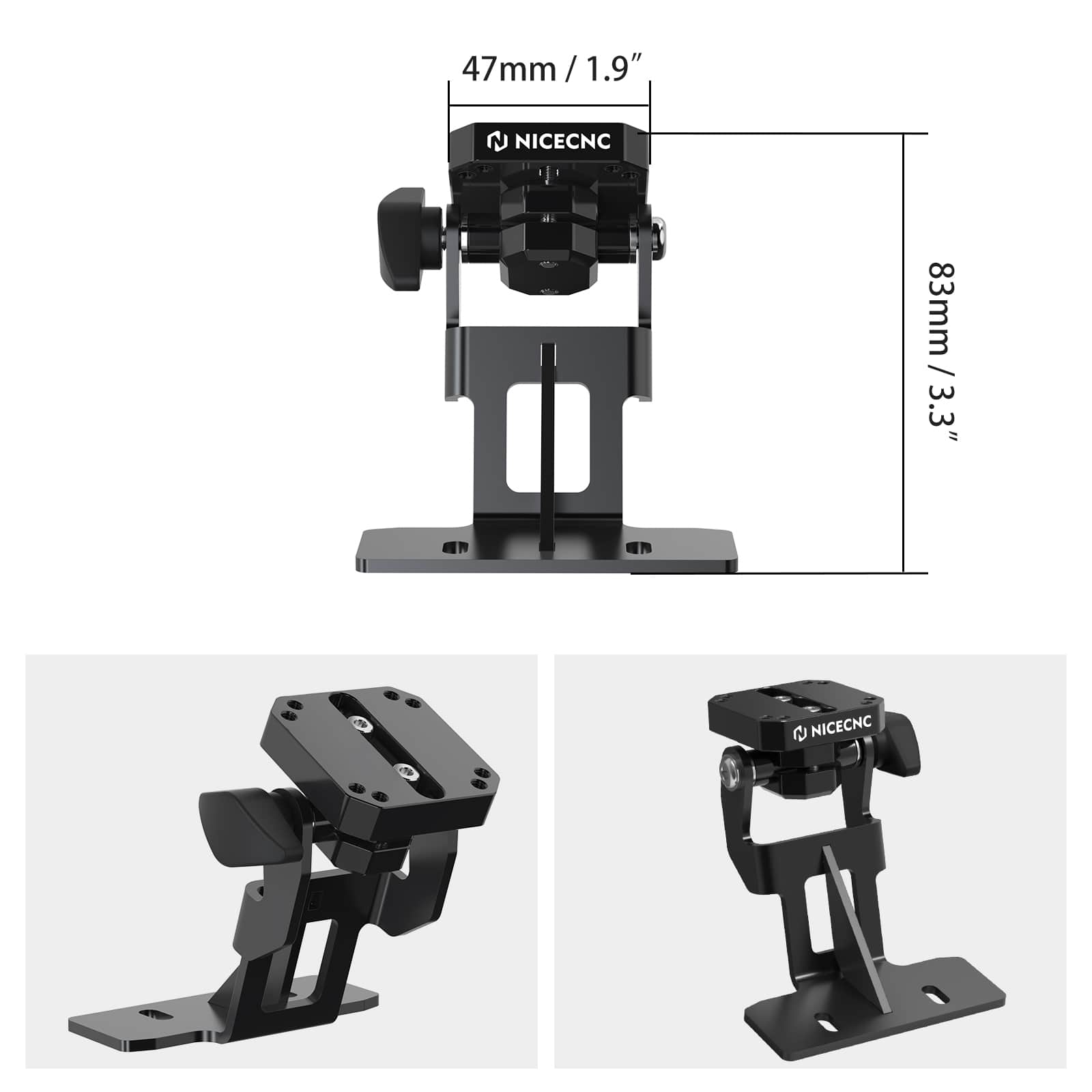 GPS Navigation Phone AMPS Mount Holder For KTM 890 Adventure R 2023-2024