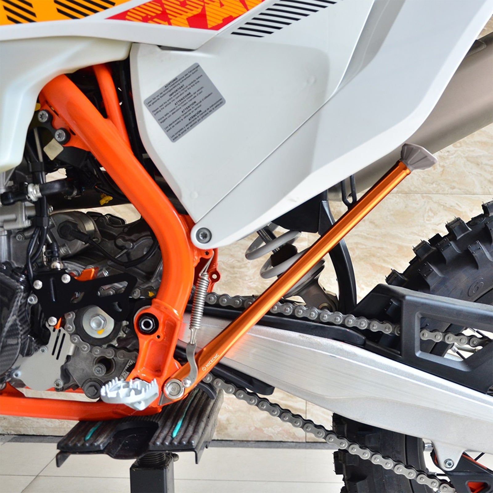 Shortened Side Stand Kickstand for KTM 125-500 EXC/F XC/W 08-22 Husaqvarna 350 450 14-22