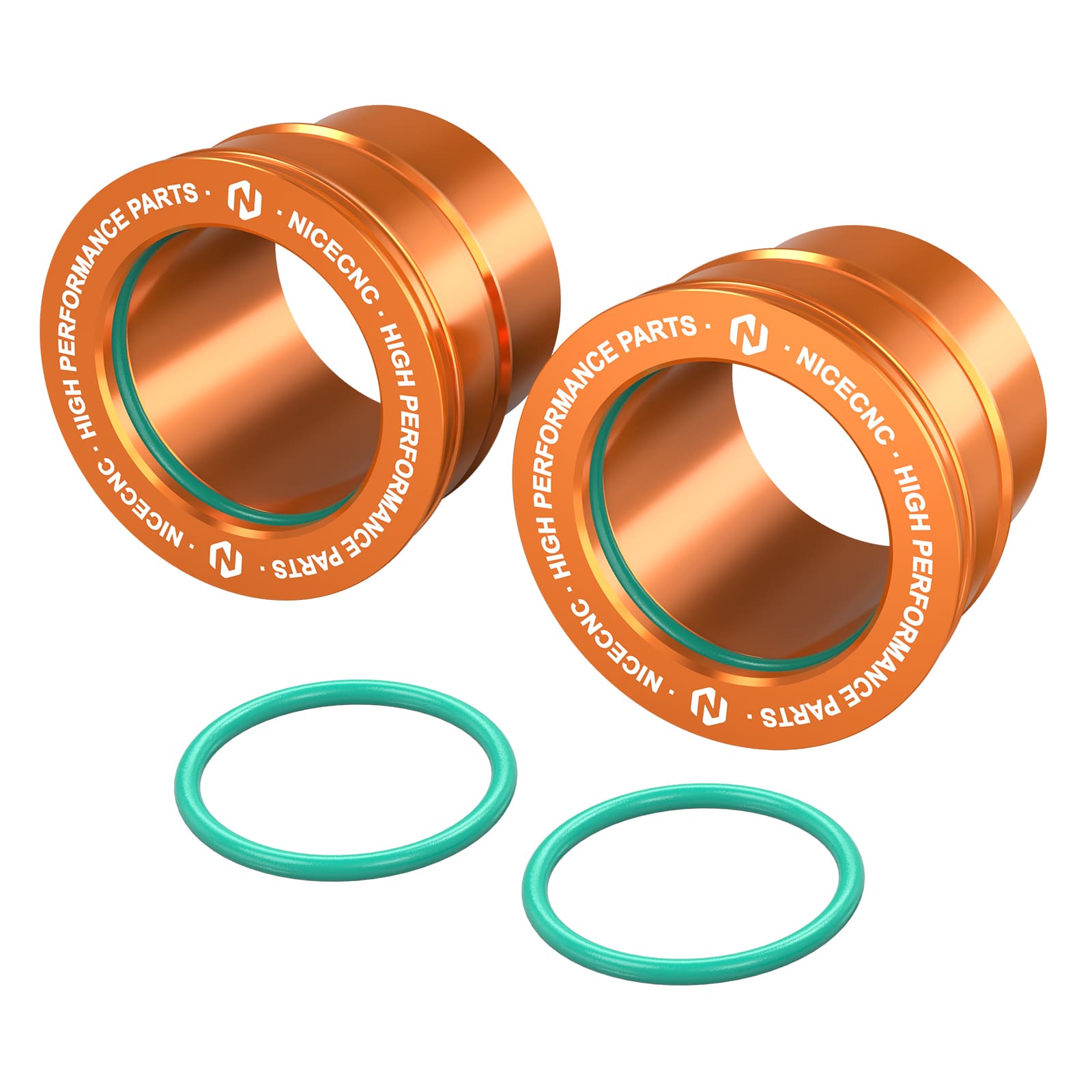 Front Wheel Spacers Hub Collars For KTM 125-530 SX/XC-F 03-14 EXC/XC-W 03-15 Husqvarna TE/FE 125-501 14-15