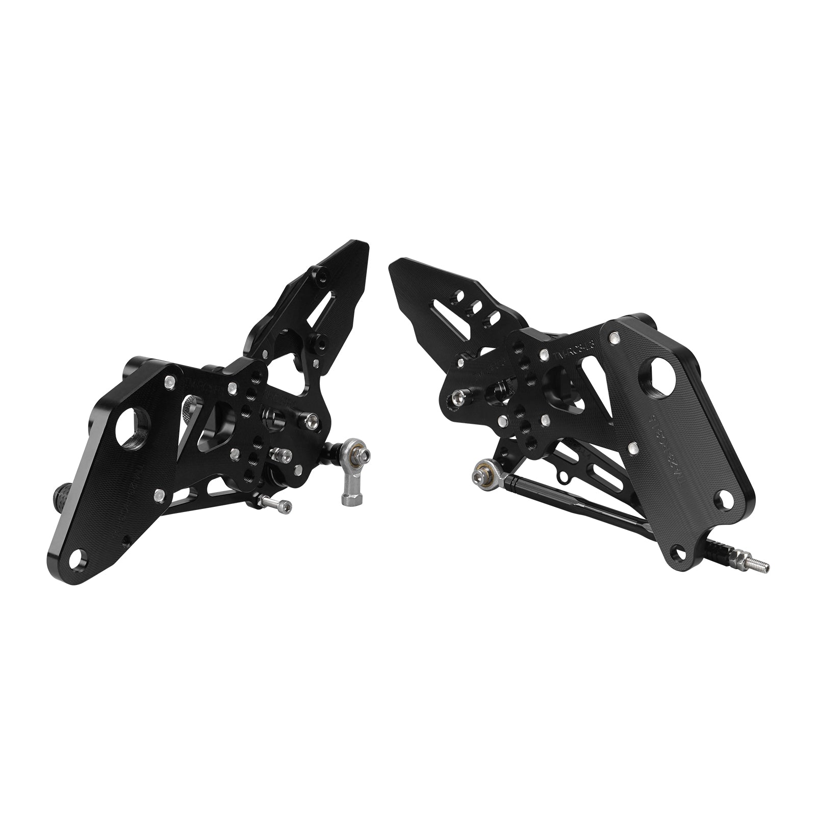 Rearset Racing Footrest Kit with Brake Shift Levers & Rod For KTM RC 390 2022-2023