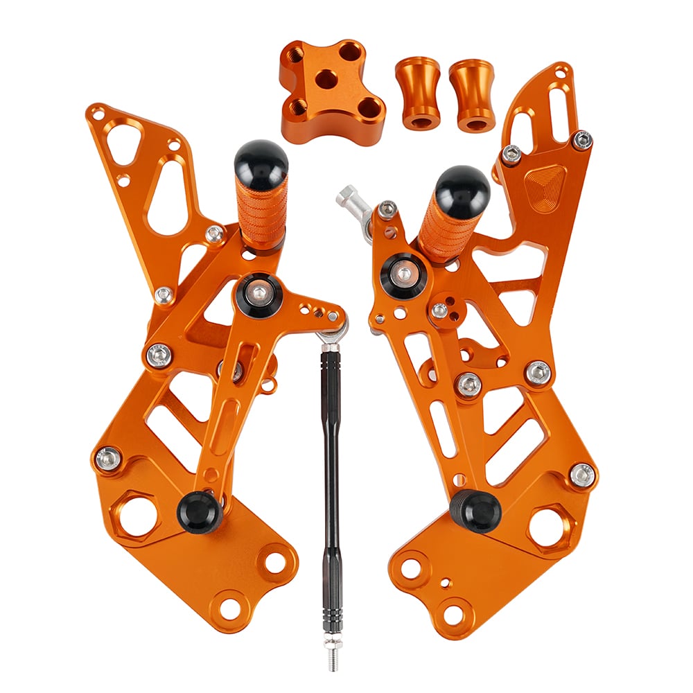 Rearset Foot Pegs Rear Set Footrests for KTM RC 125 200 390