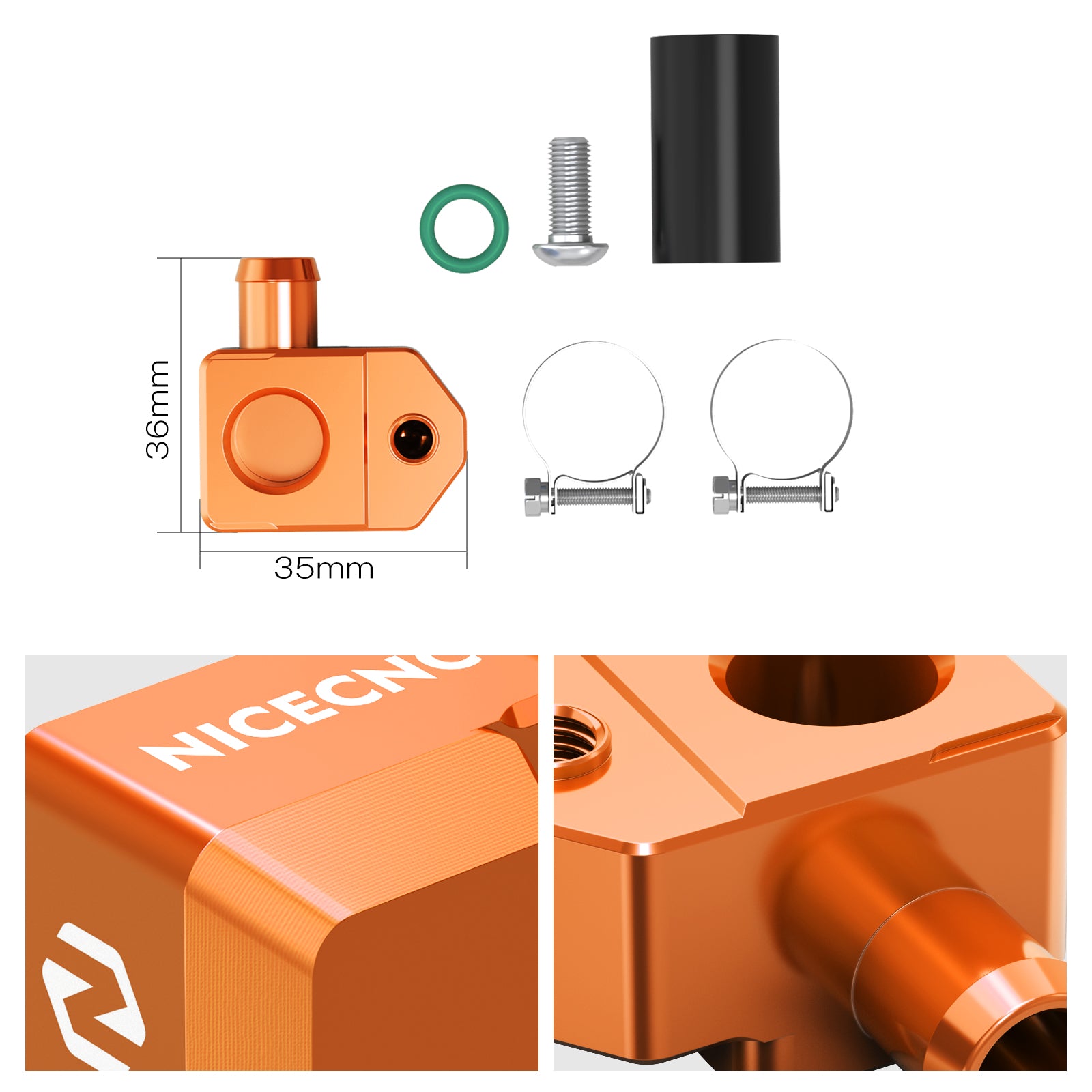 TBI Crankcase Pressure Sensor Bracket For Husqvarna TC 125 TC TE 250 TX TE 300