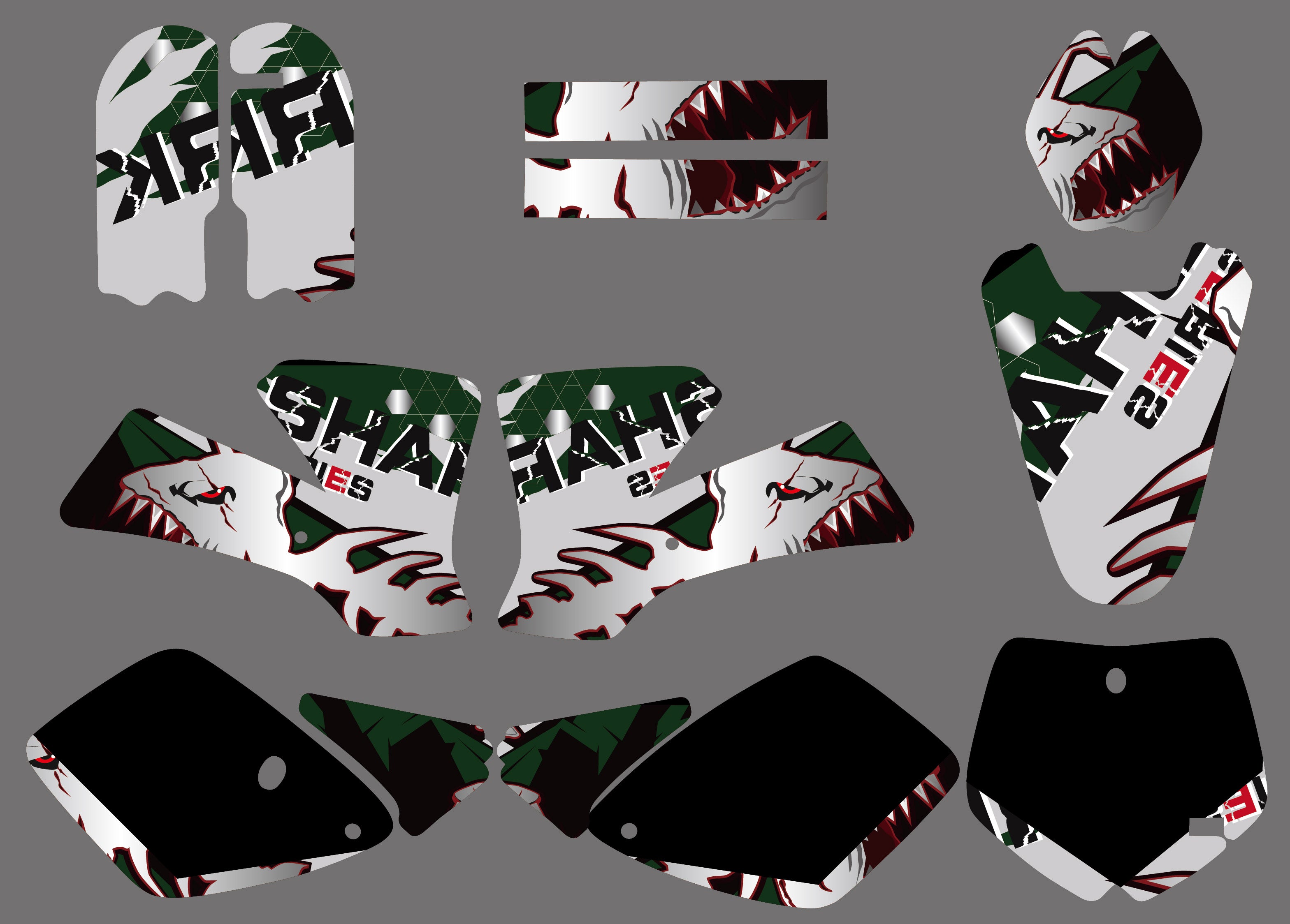 Motorcycle Graphic Decals Stickers Kit For KTM SX65 2002-2008