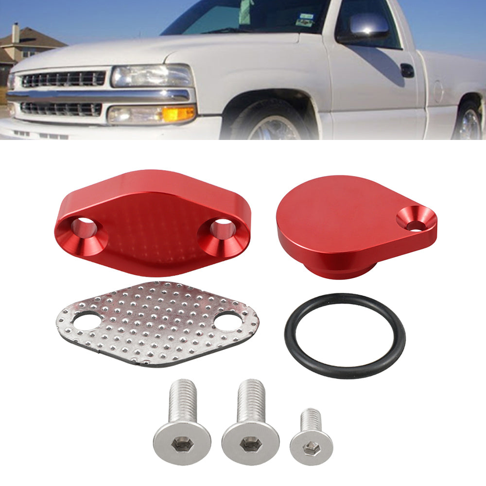 LS Truck intake plug EGR Delete Kit Block Off Plate for Silverado 4.8 5.3 6.0L LQ4 LSX LM7 LM4