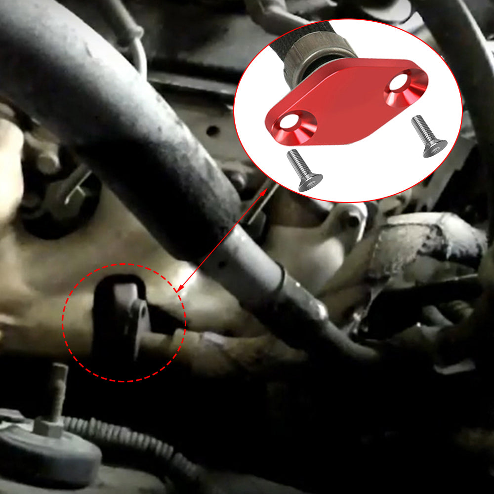 LS Truck intake plug EGR Delete Kit Block Off Plate for Silverado 4.8 5.3 6.0L LQ4 LSX LM7 LM4