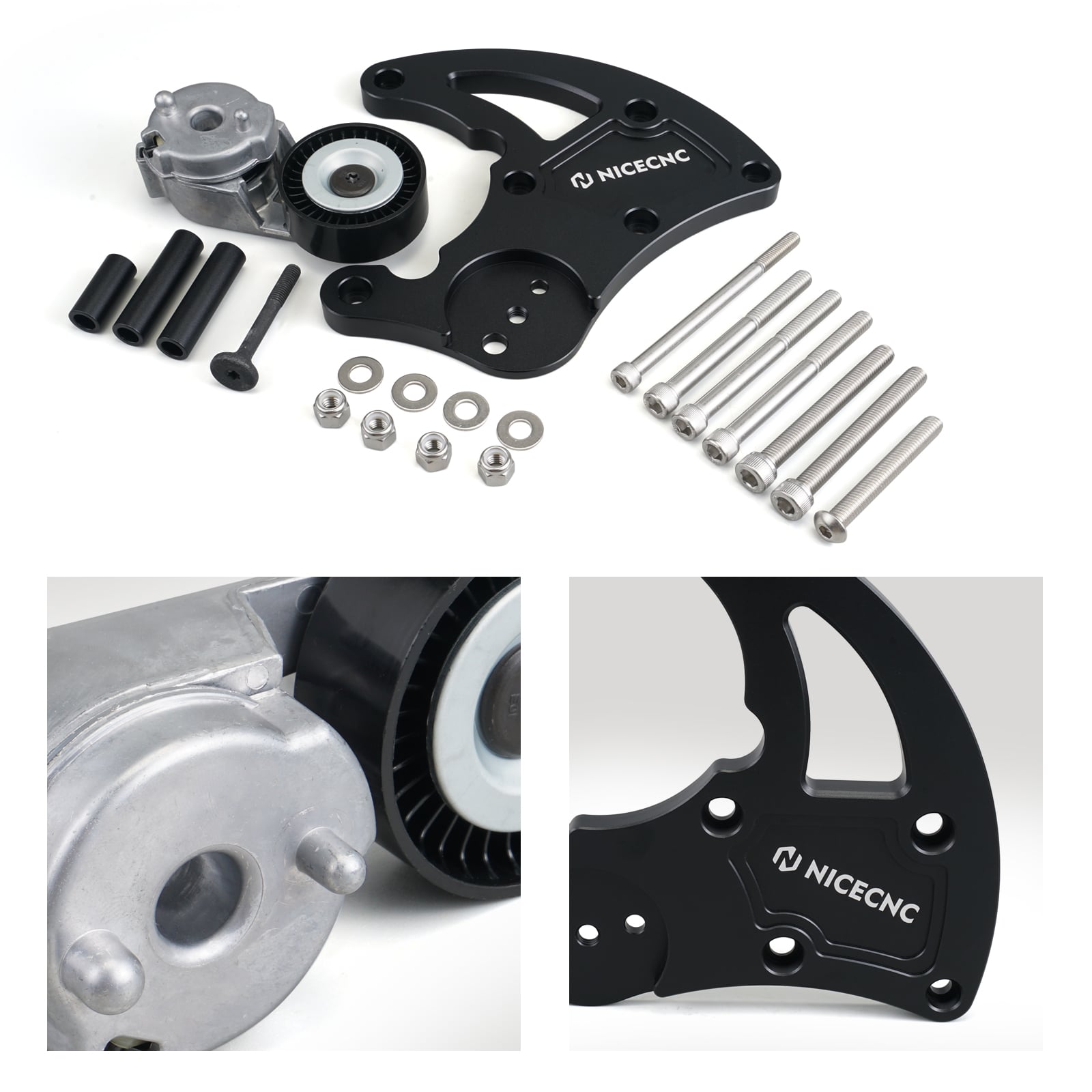 LS R4 AC Compressor Bracket High Mount LS1 LS2 LS3 LS6 For Vortec Truck LQ A/C