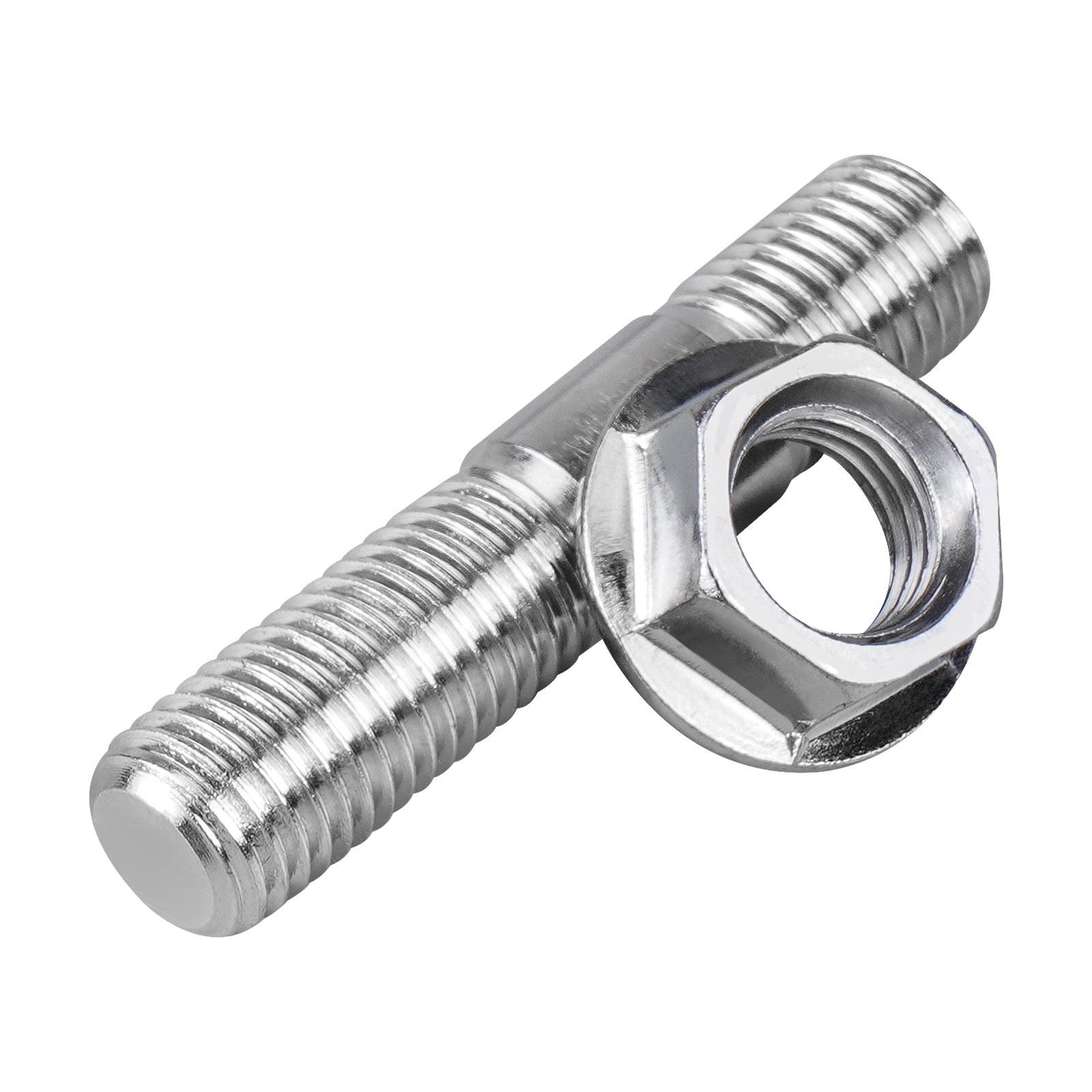 10mm M10x1.25 Stainless Steel Studs & Serrated Nuts Manifold Flange Kit