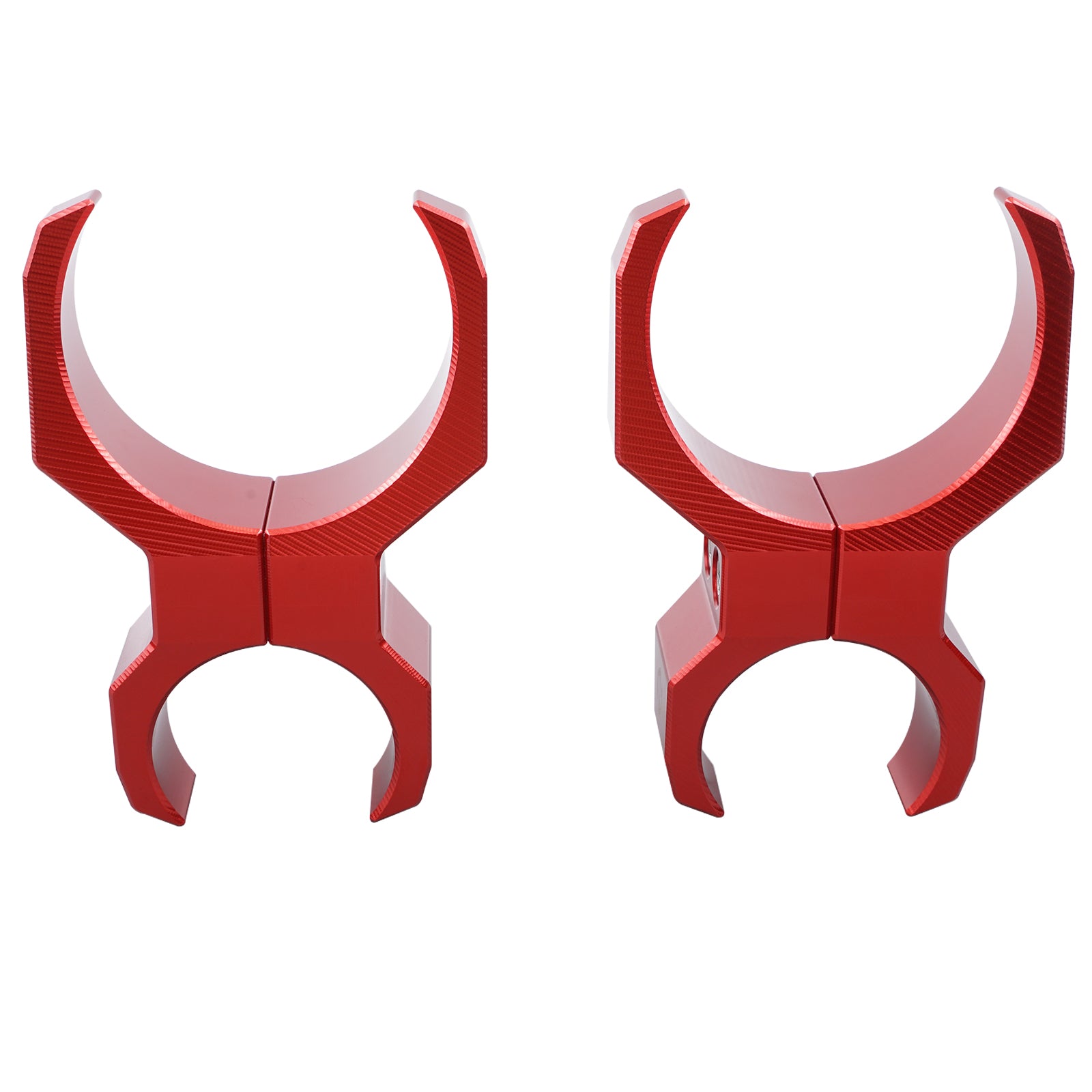 2PCS UTV Rear Shock Reservoir Mounting Clamps Kit For Can-Am X3