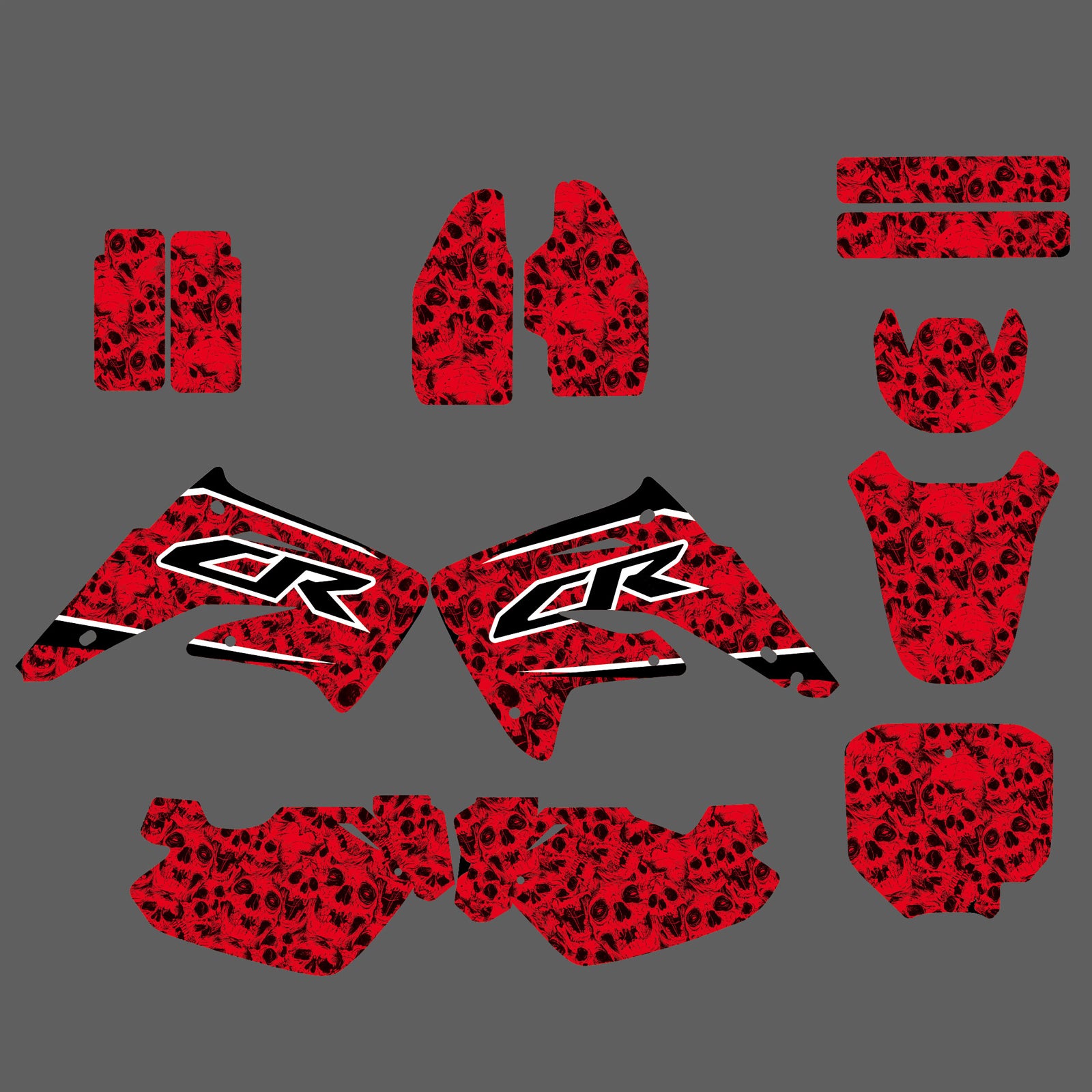 Motorcycle Graphics Kit Backgrounds Decals Stickers For Honda CR85R 2003-2012