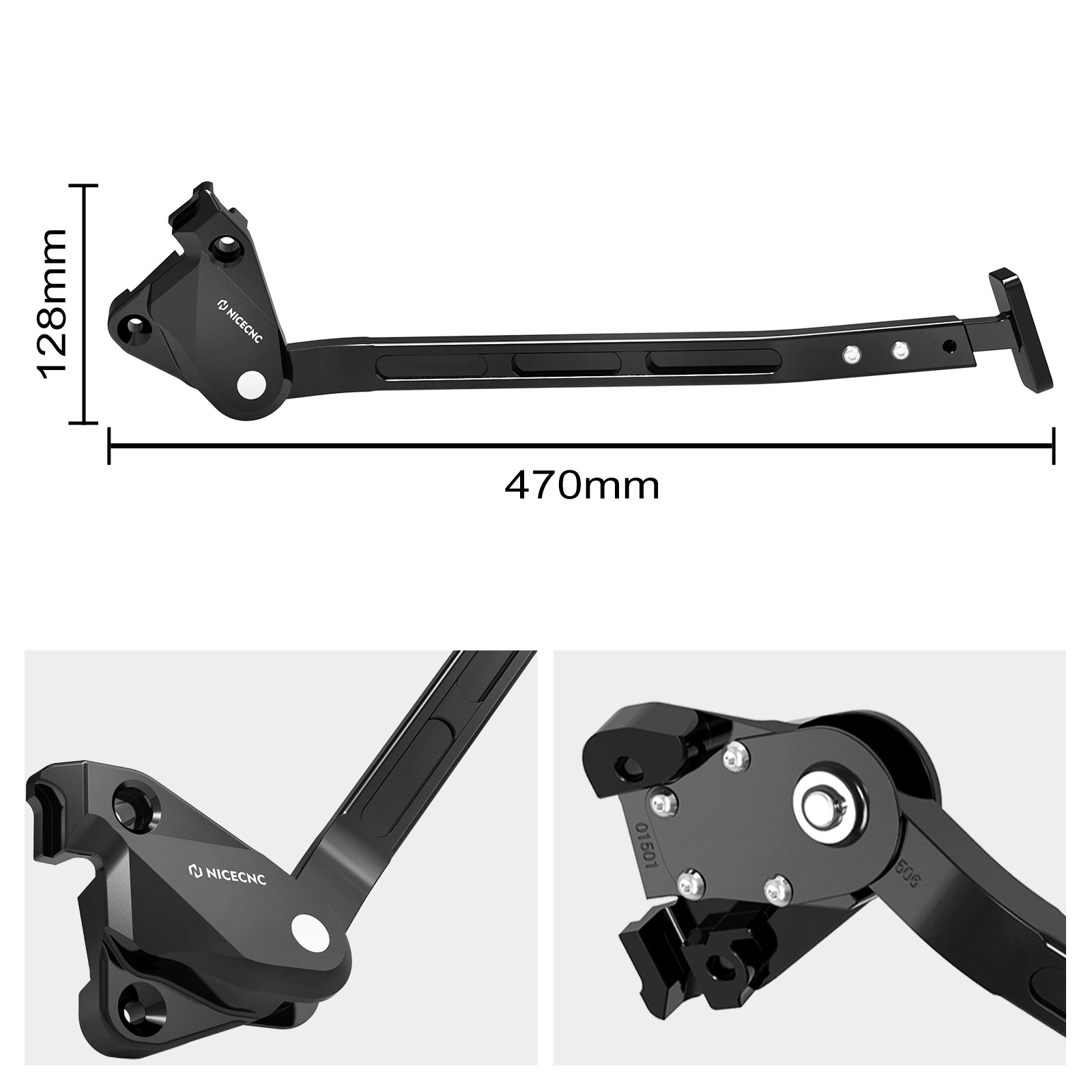 Adjustable Kickstand Aluminum Lowering Link For KTM SX SX-F HUSQVARNA GAS GAS