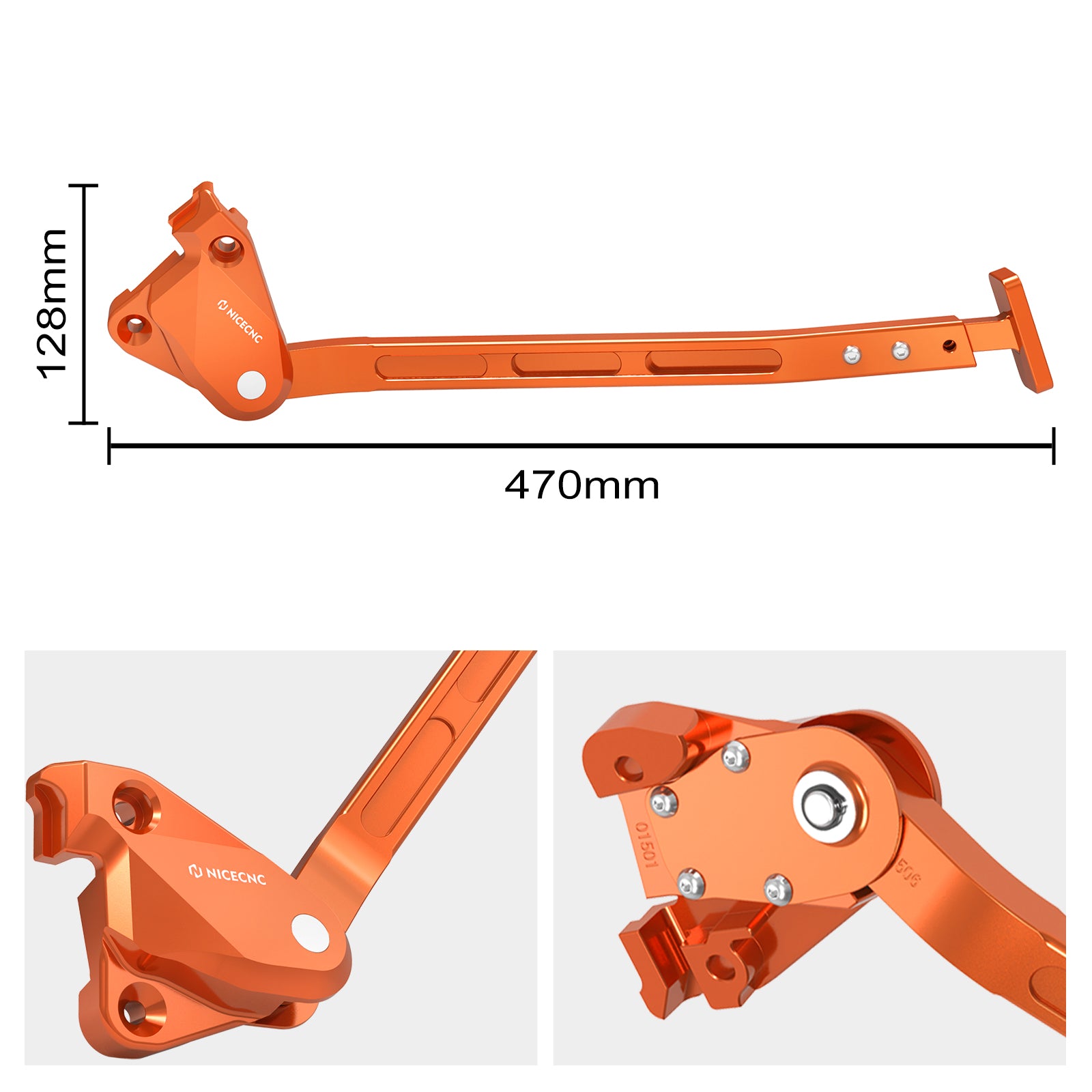 Adjustable Kickstand Aluminum Lowering Link For KTM SX SX-F HUSQVARNA GAS GAS