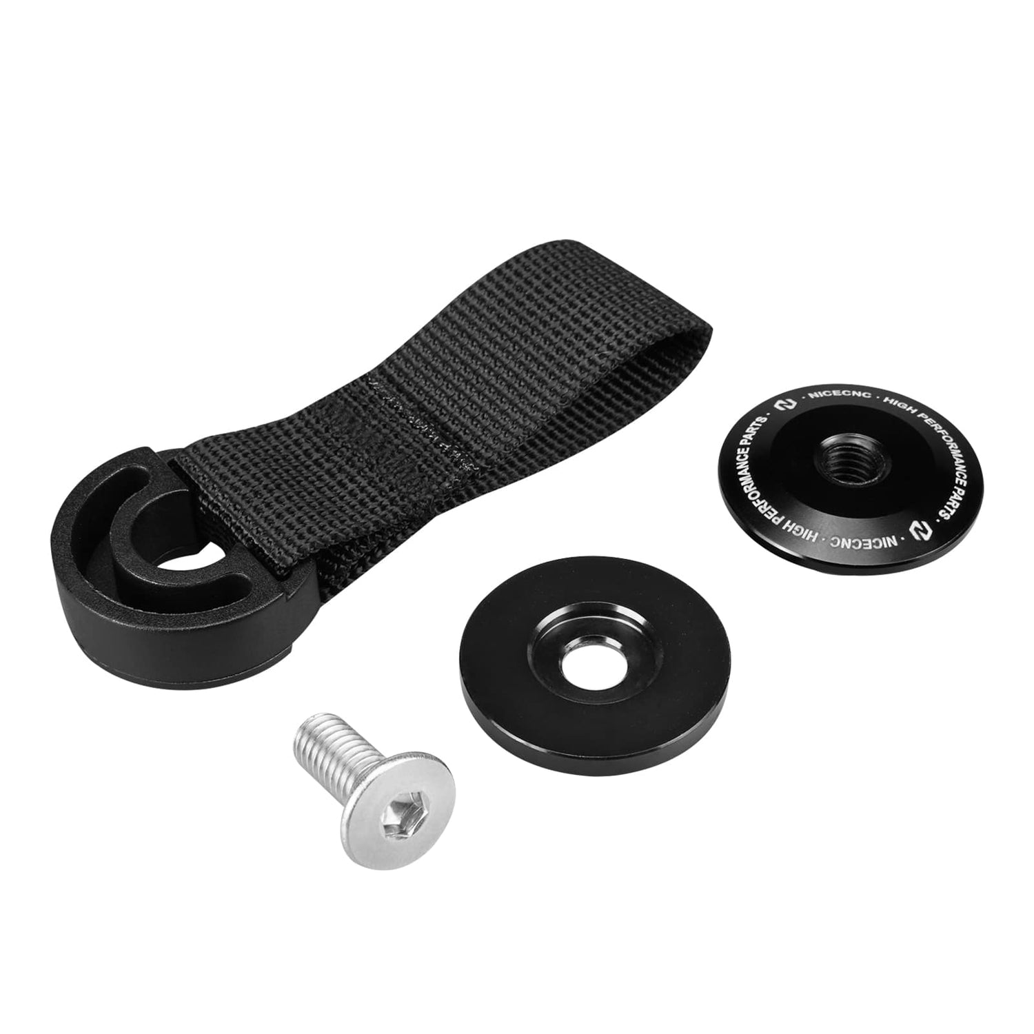Rear Luggage Rack Loops Kit For Motorcycle Panniers / Drypacks
