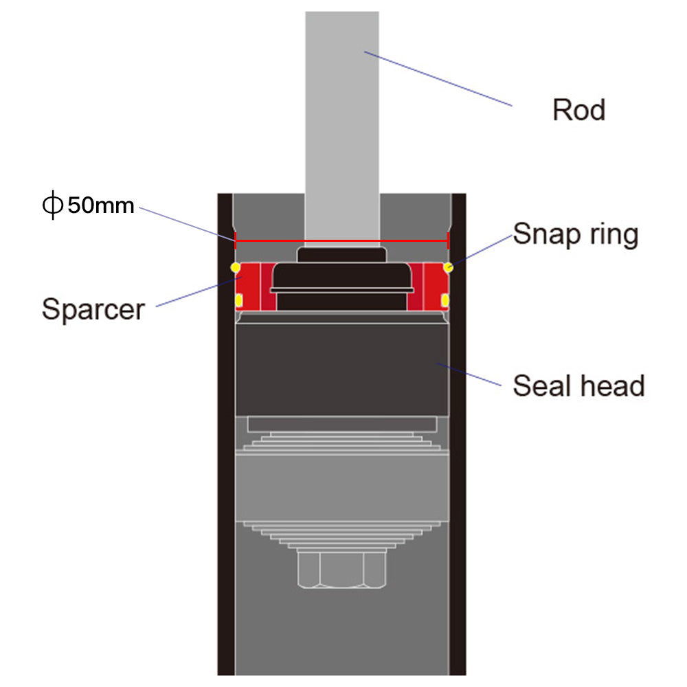 50mm Rear Suspension Lowering Kit