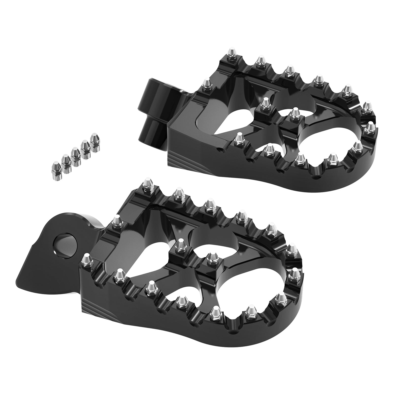 Wide Forged Motorcycle Foot Pegs Pedal For Yamaha YZ65 YZ85 YZ125 YZ250 YZ450F WR250F