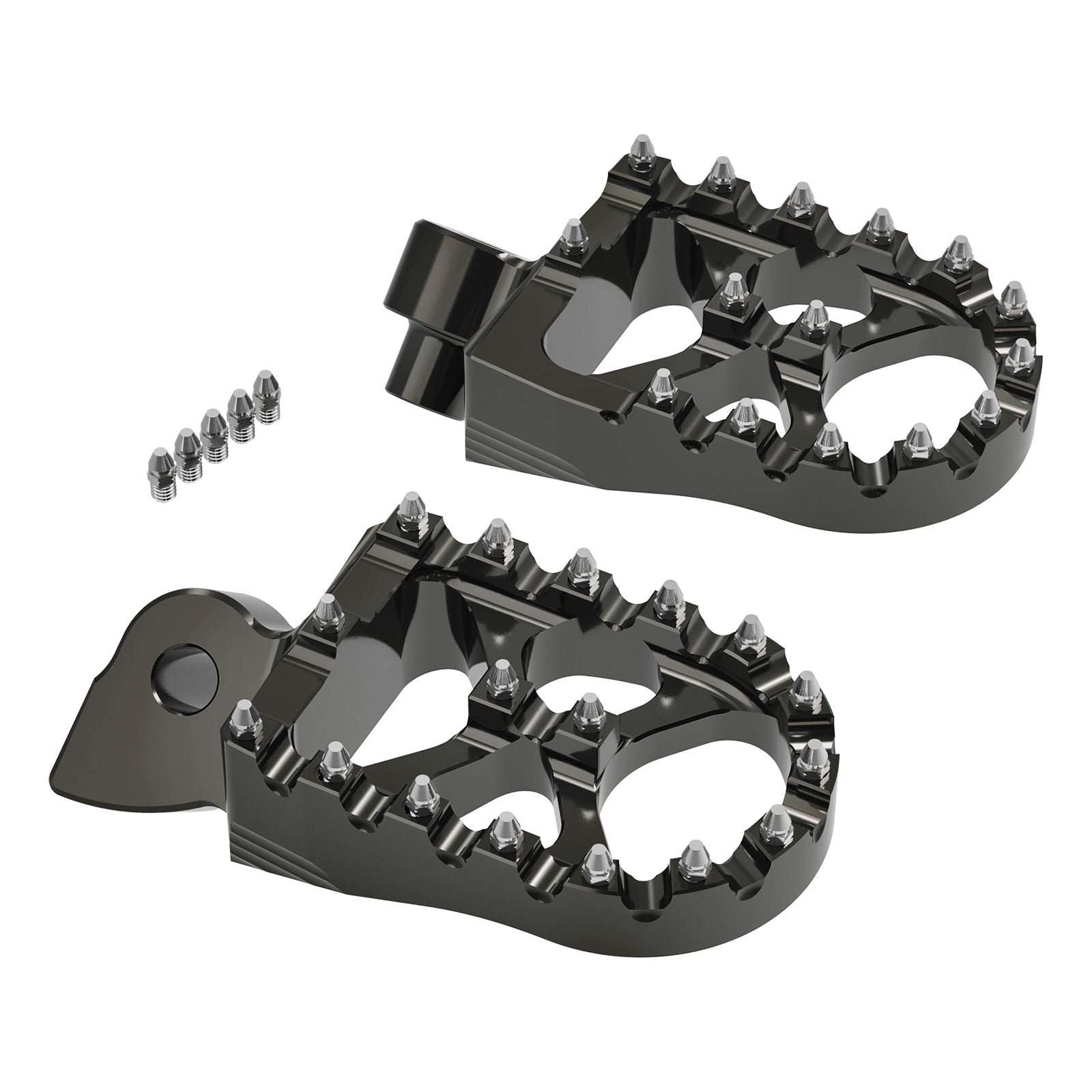 Wide Forged Motorcycle Foot Pegs Pedal For Yamaha YZ65 YZ85 YZ125 YZ250 YZ450F WR250F