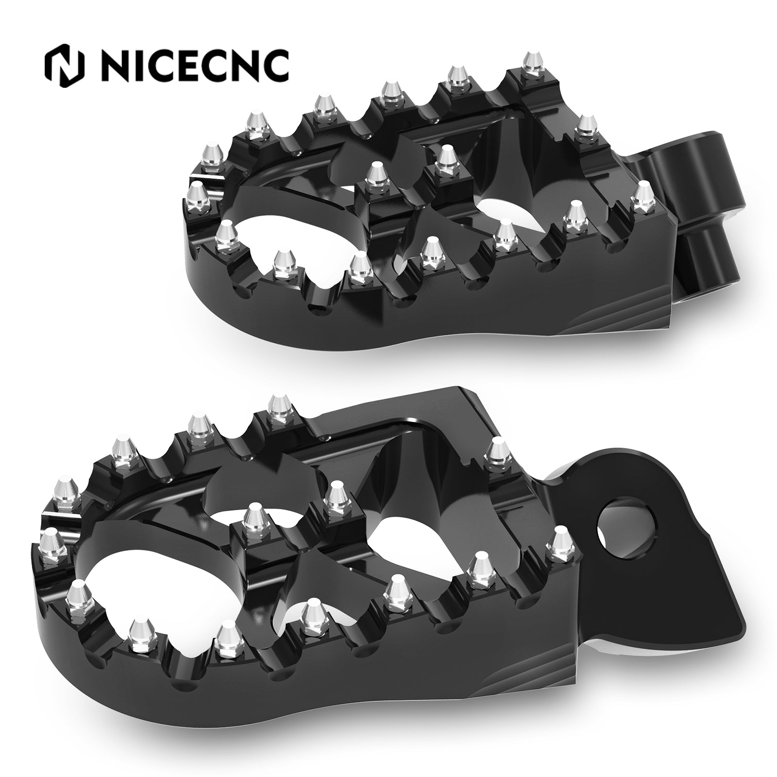 Wide Forged Motorcycle Foot Pegs Pedal For Yamaha YZ65 YZ85 YZ125 YZ250 YZ450F WR250F