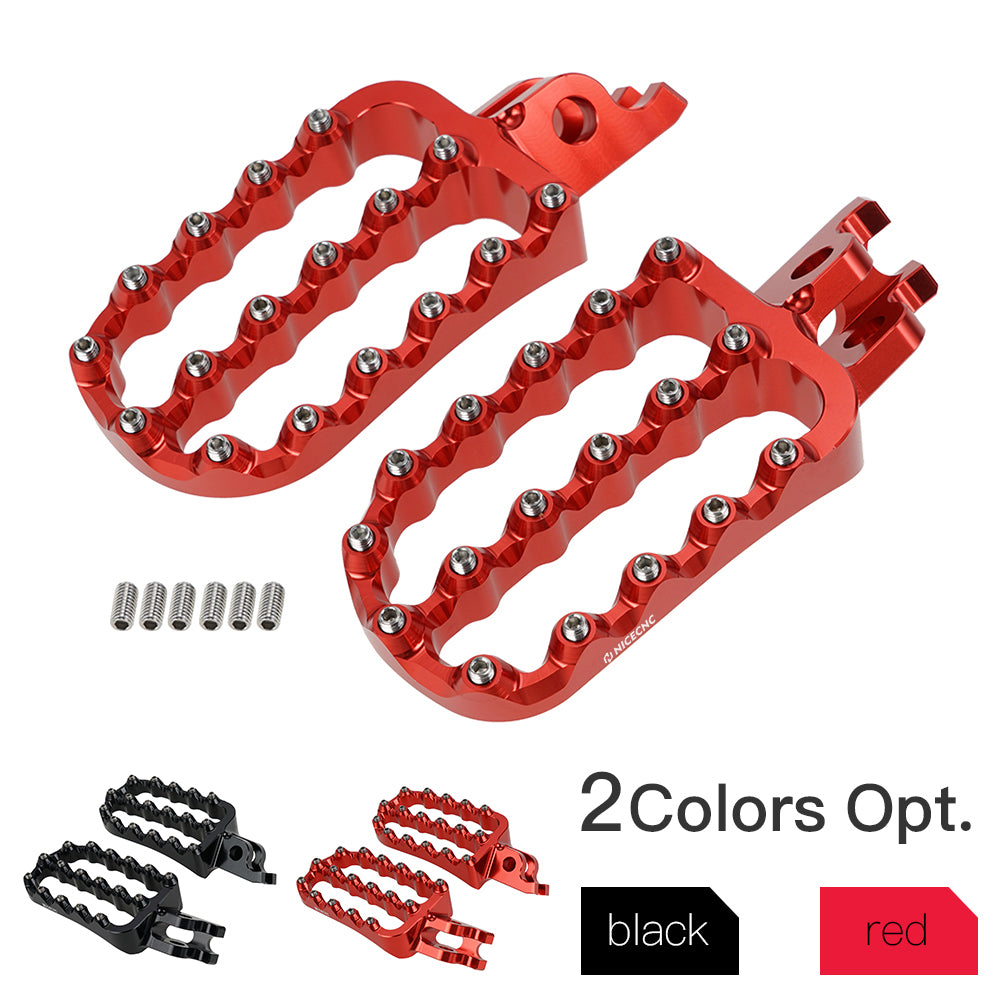 Wide Rider Foot Pegs Motorcycle Foot Pedal Set For CRF450L 2019-2021 CRF450RX 2017-2021 CRF250L 2012-2021