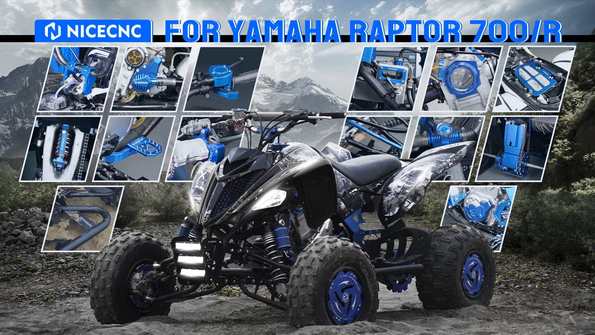 Yamaha Raptor 700 700R ATV Upgrades Aftermarket Parts Accessories Page 5