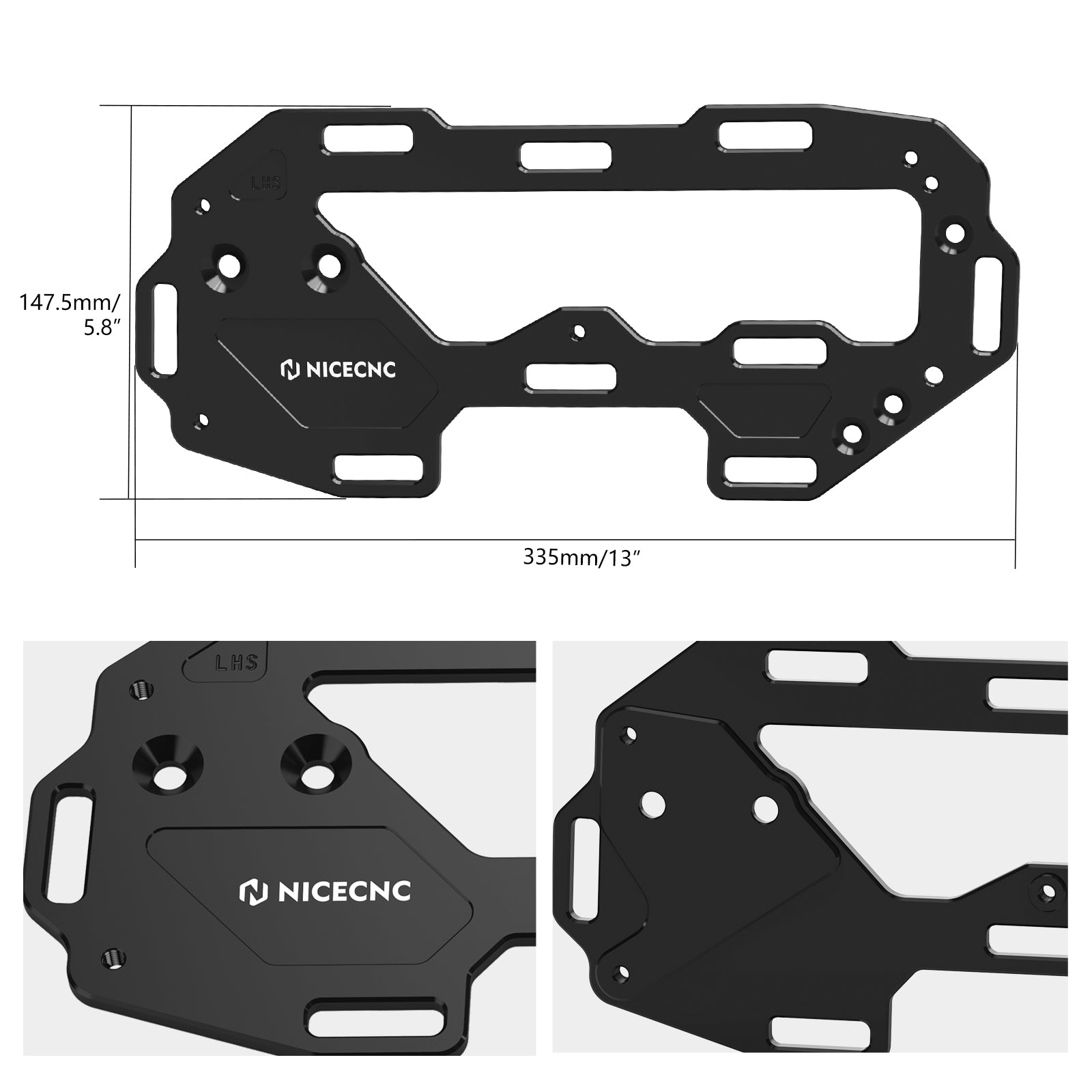 Rear Side Luggage Rack Carriers Pannier Kit For KTM 1290 Super Adventure R / S