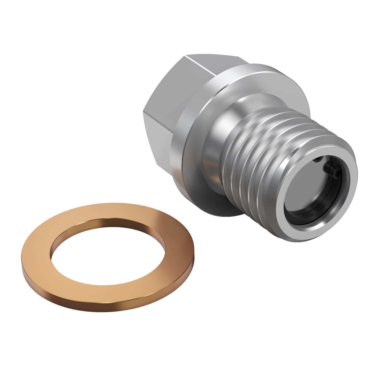 Magnetic Oil Drain Plug And Washer M12X1.5 For Polaris RZR Sportsman Ranger Replaces 7052306