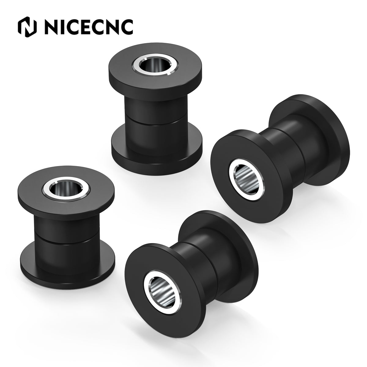 Front & Rear Shock Pivot Ball Bushing Kit (16 Pc) For Polaris Ranger 400, 500, 570, 700, 800, EV, ETX, TM Models