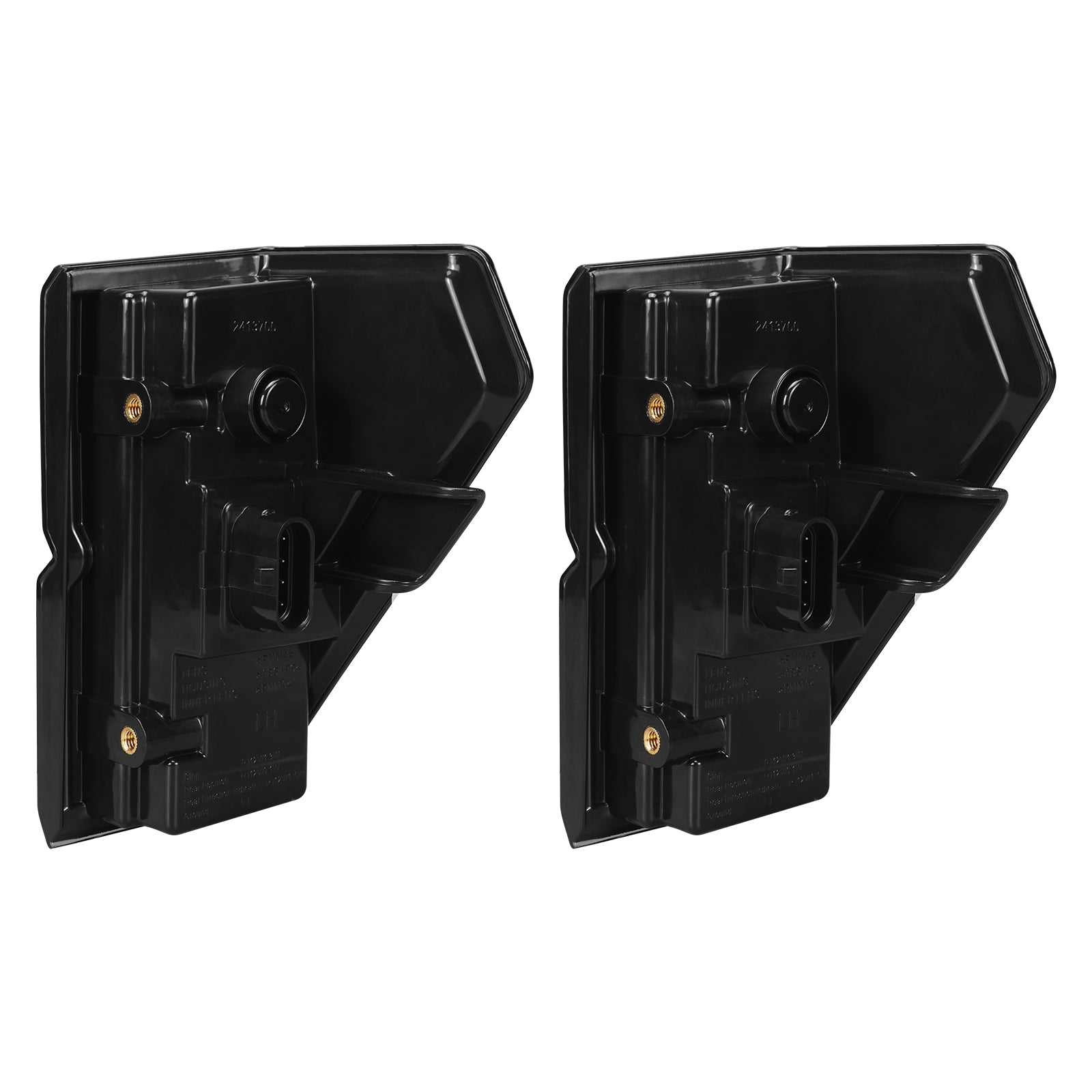 UTV Smoked LED Rear Brake Tail Lights Assembly For Polaris Ranger XP 1000