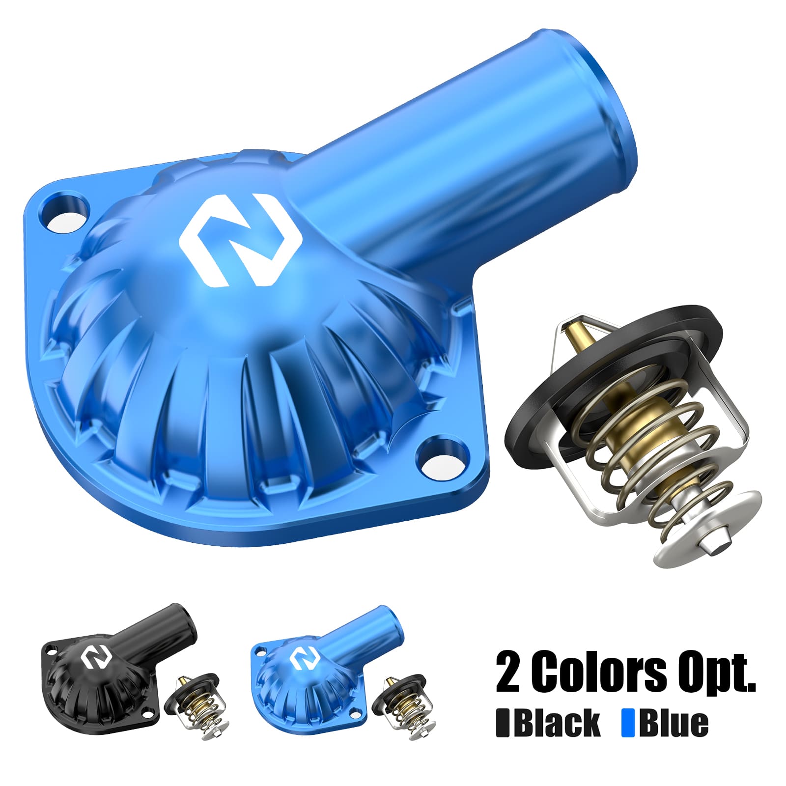 UTV 65℃ Thermostat Housing Cover Upgrade Kit For Polaris RZR XP 4 Turbo General 1000