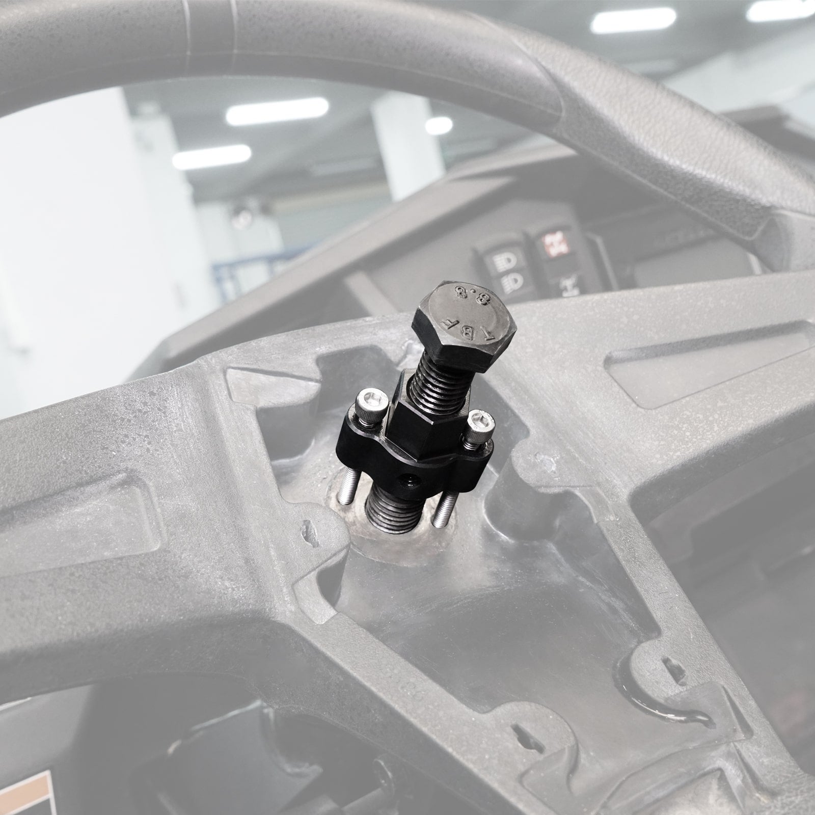 矯正用品・補助ベルト Spiral-Force Interface Corporation Polaris RZR XP General 1000 Steering Wheel Puller Removal Tool