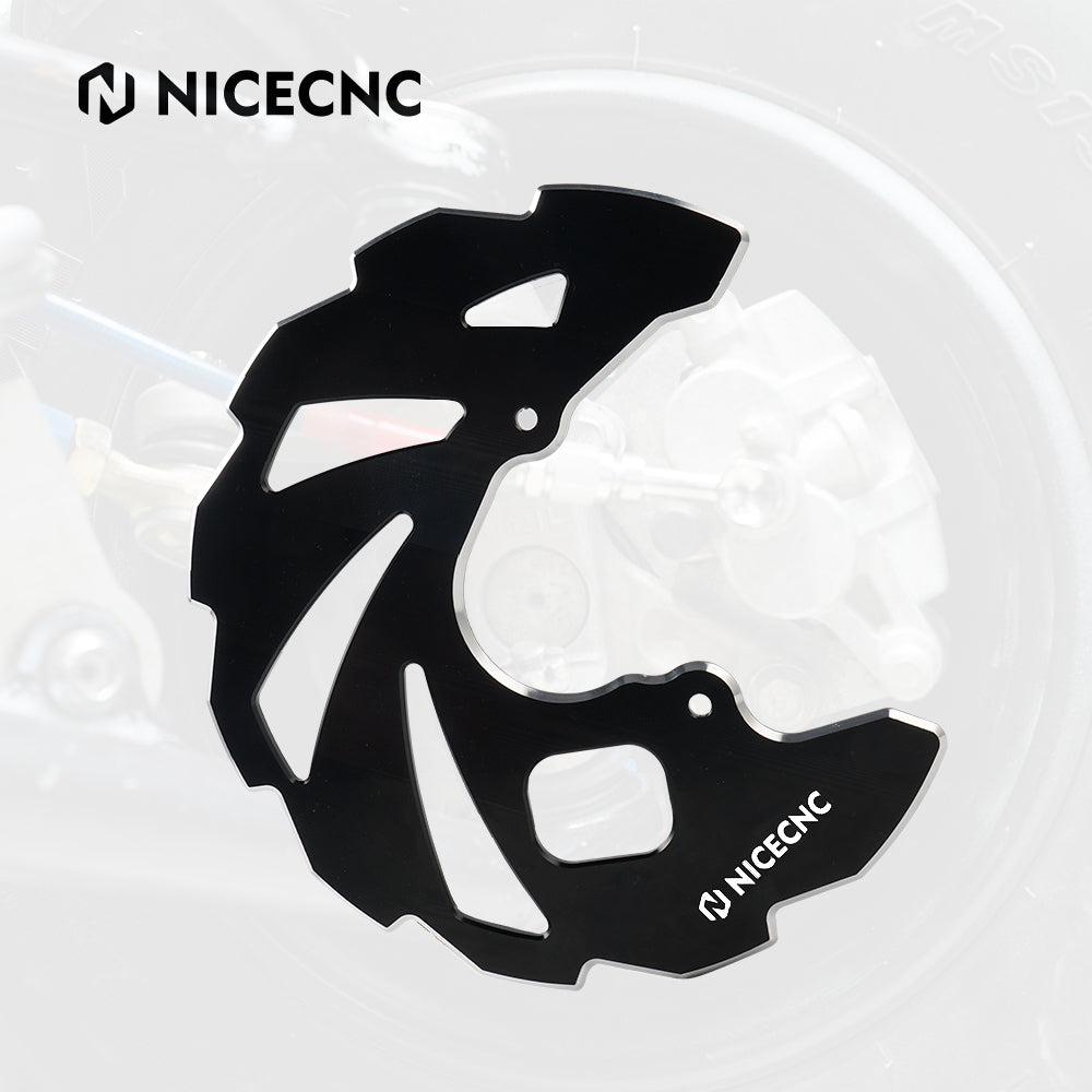 Pair ATV Front Brake Disc Rotor Guards For Yamaha Raptor 700 YFZ450R