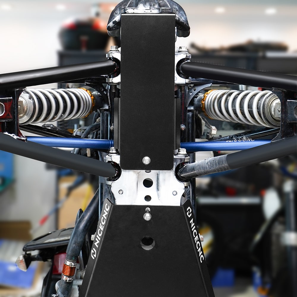 NICECNC Full Chassis Skid Plate Guard For Yamaha Raptor 700 2006-2024