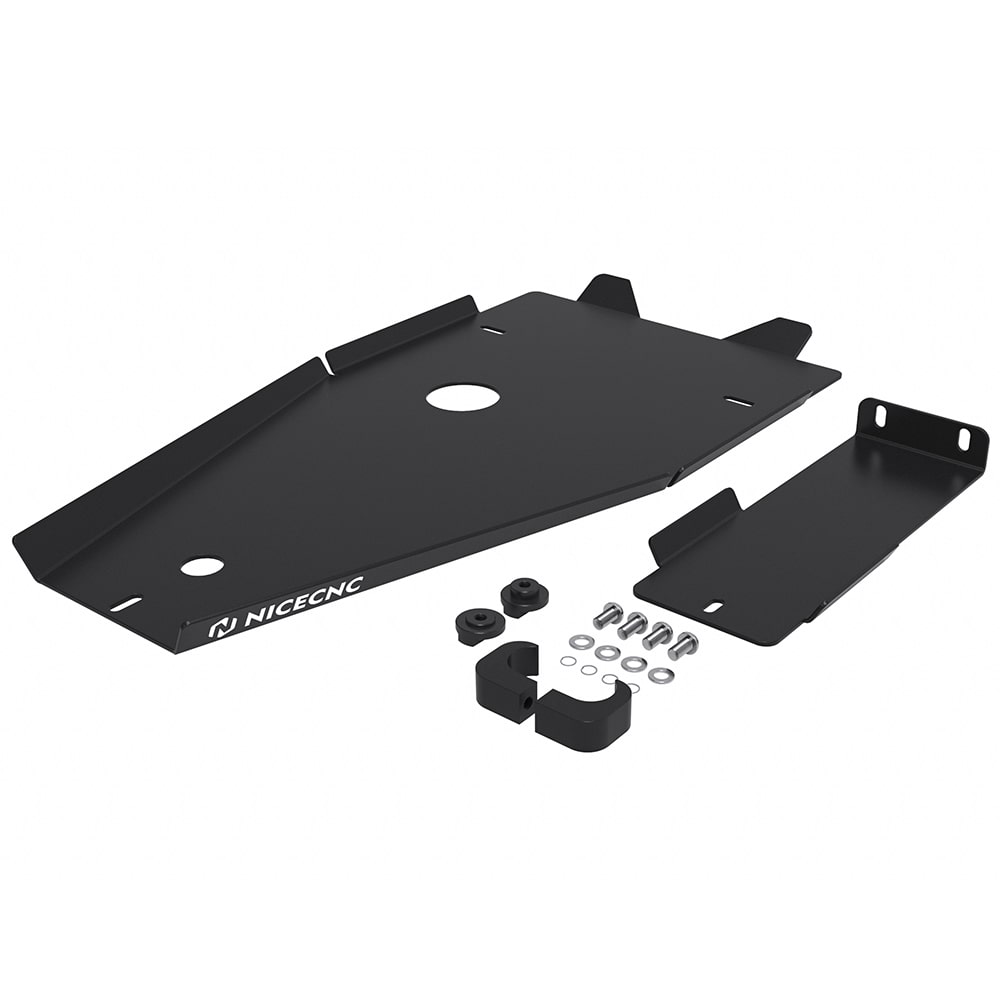 NICECNC Full Chassis Skid Plate Guard For Yamaha Raptor 700 2006-2024