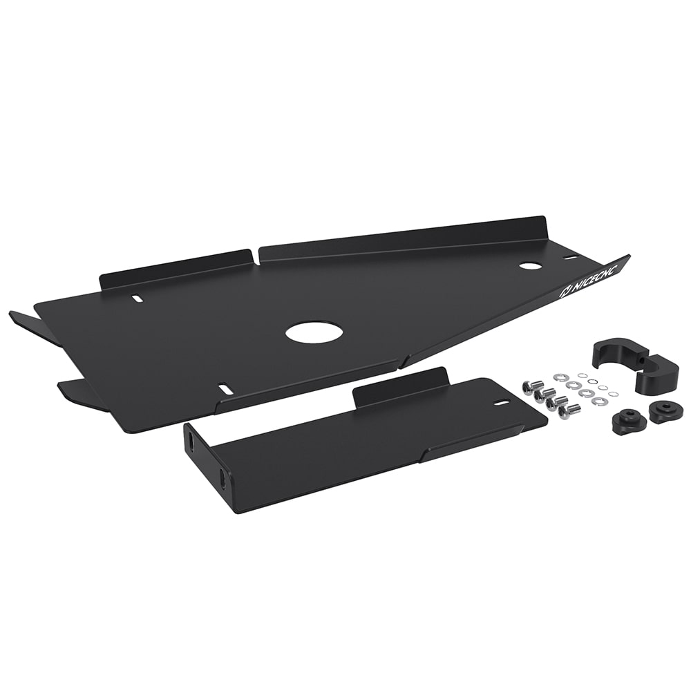 NICECNC Full Chassis Skid Plate Guard For Yamaha Raptor 700 2006-2024