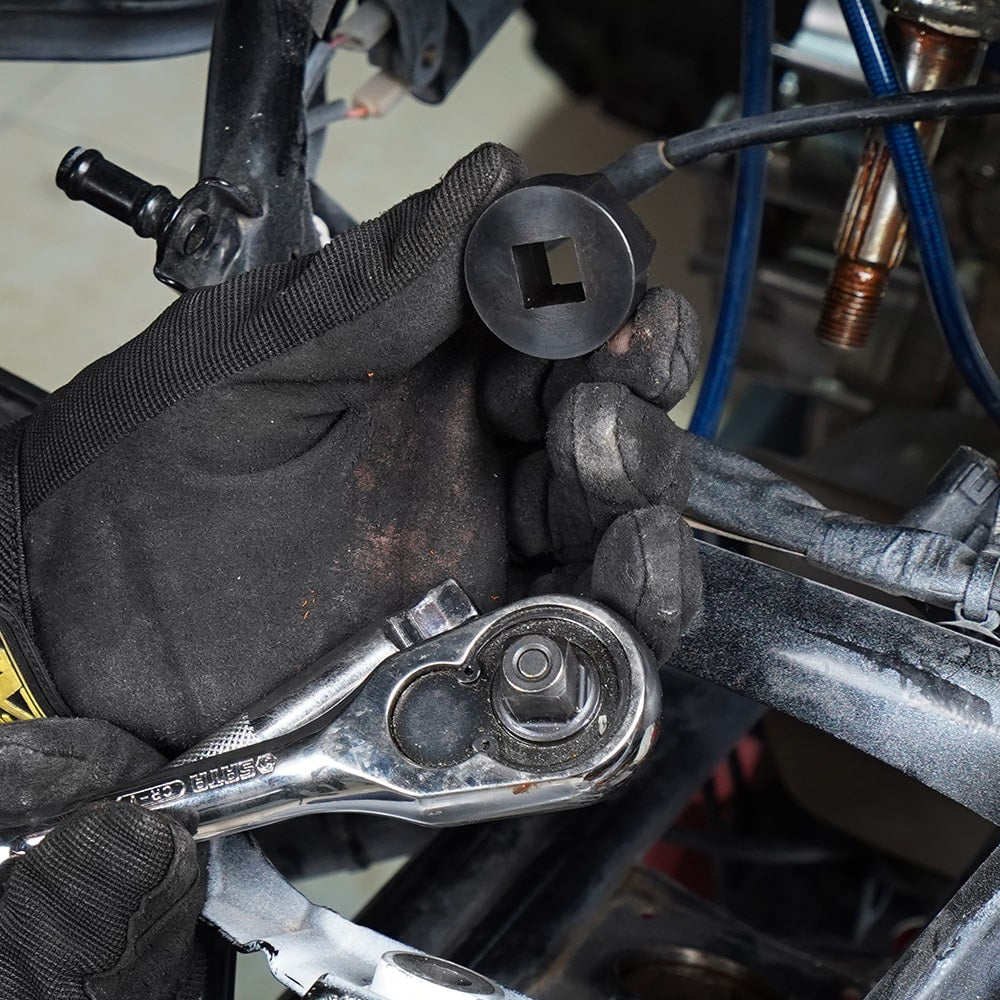 Steering Stem Bearing Nut Removal Tool For Yamaha YFZ450R 2009-2021 Raptor 700 2006-2021 Banshee 350 1988-2006