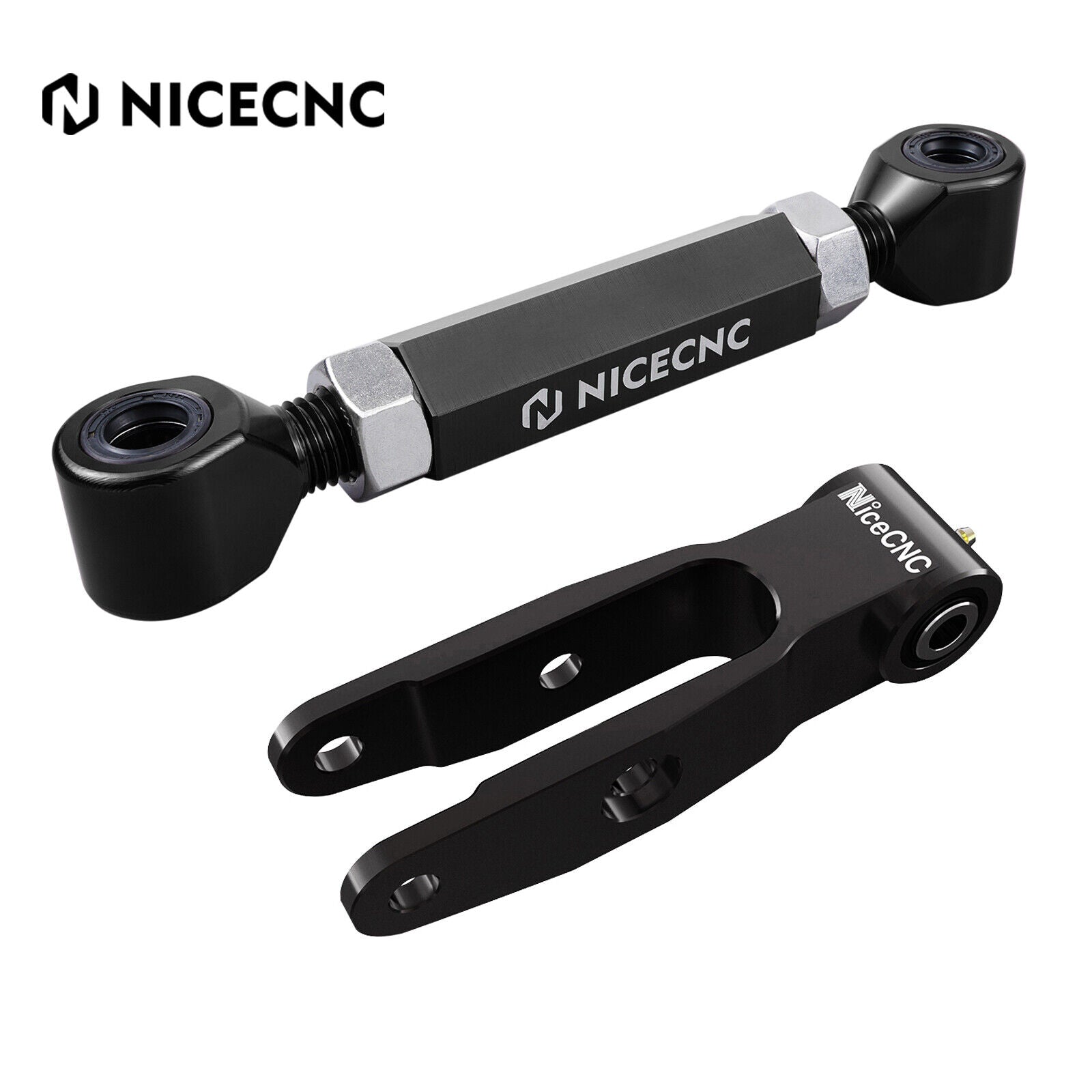 NICECNC Return Spring With Brake Clevis For Yamaha Raptor 700 YFM700R 2006-2023 - Black Anodized