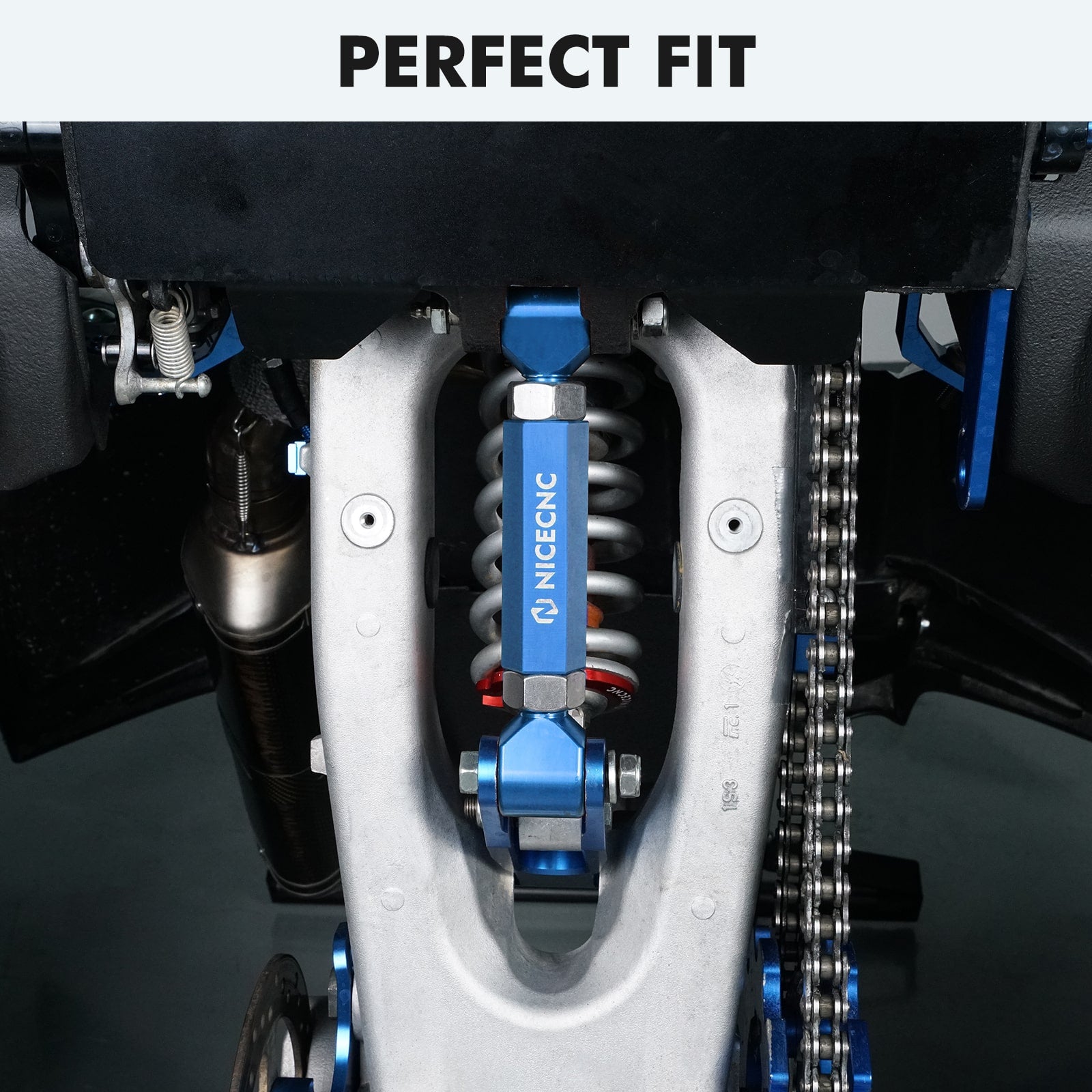 ATV Rear Arm Linkage Knuckle 0"-4" Range For Yamaha Raptor 700 700R 2013-2024