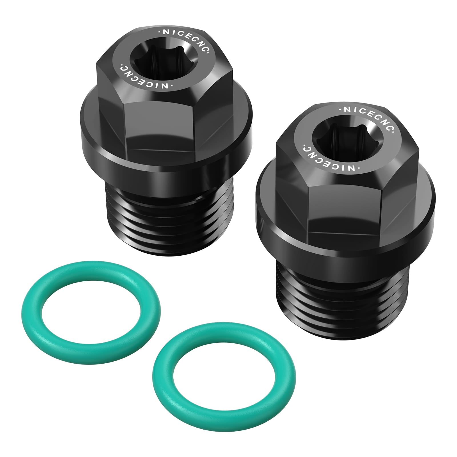 Magnetic Front Differential Fill and Drain Plug with O Ring Kit For Polaris RZR 800 XP 900 550 XP XP4