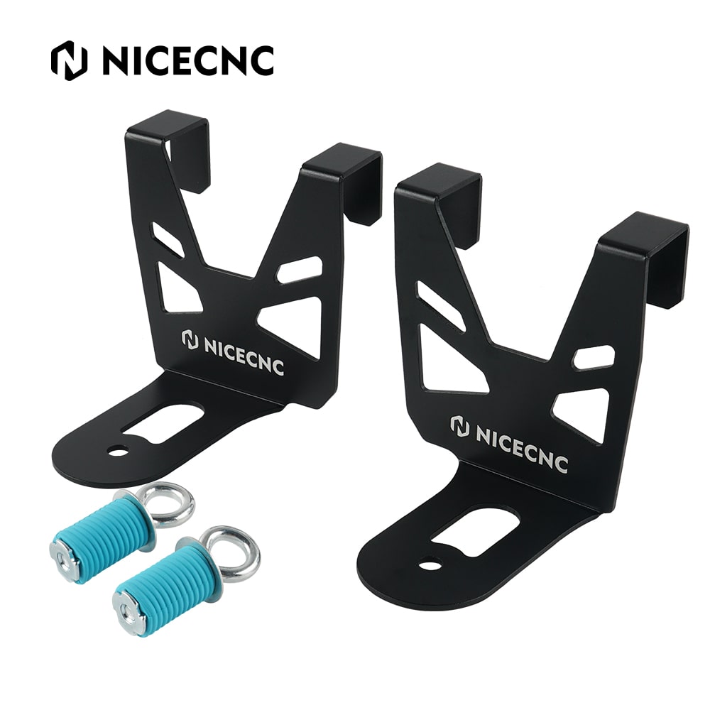 Pair UTV Cooler Hold Down Brackets Mount For Polaris RZR XP / XP 4 Turbo